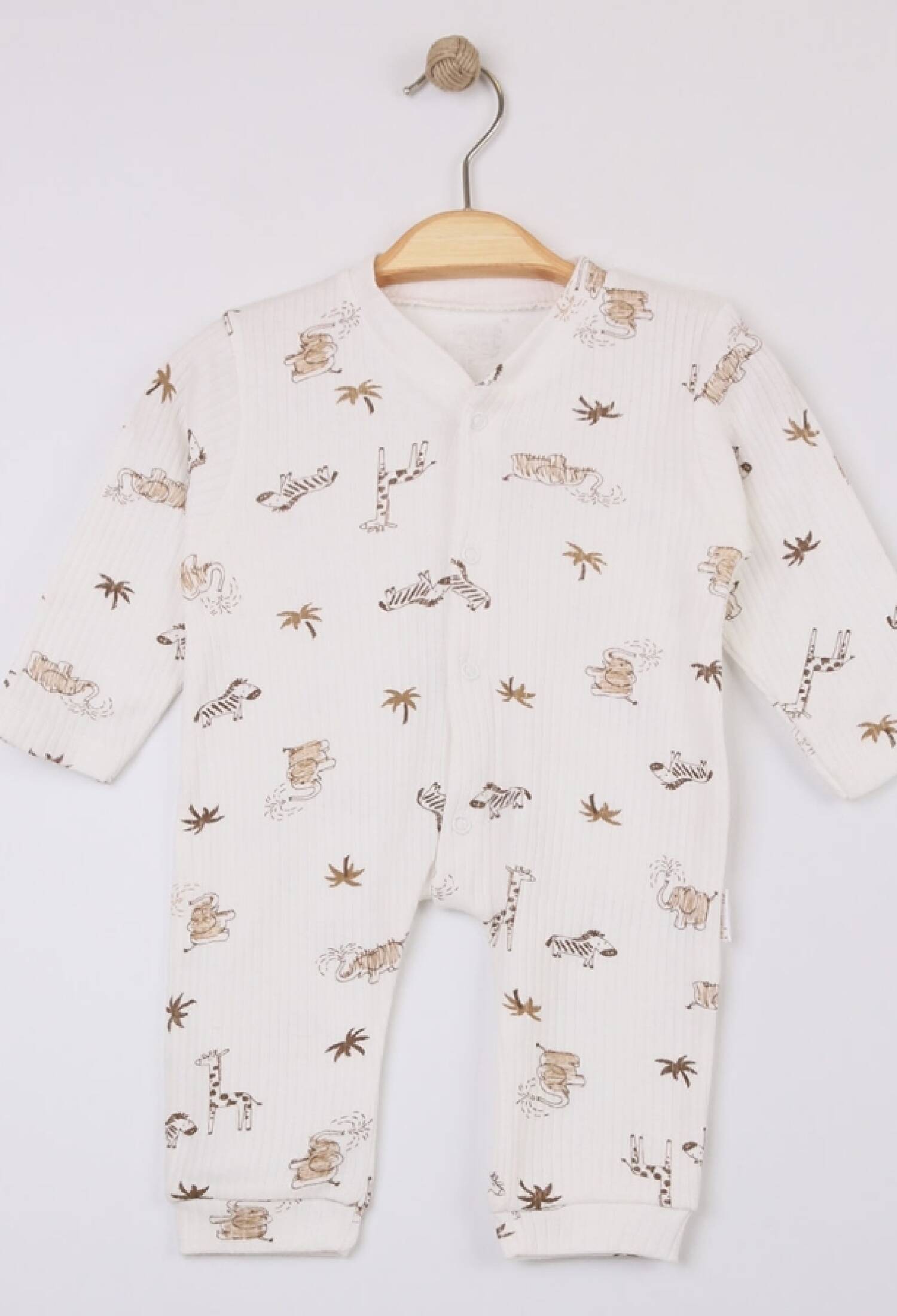 Hayvan Desenli Erkek Bebe Tulum - Brand: SÜPERMİNİ - Kids & Bby Clothes From Peralane Kids Turkey