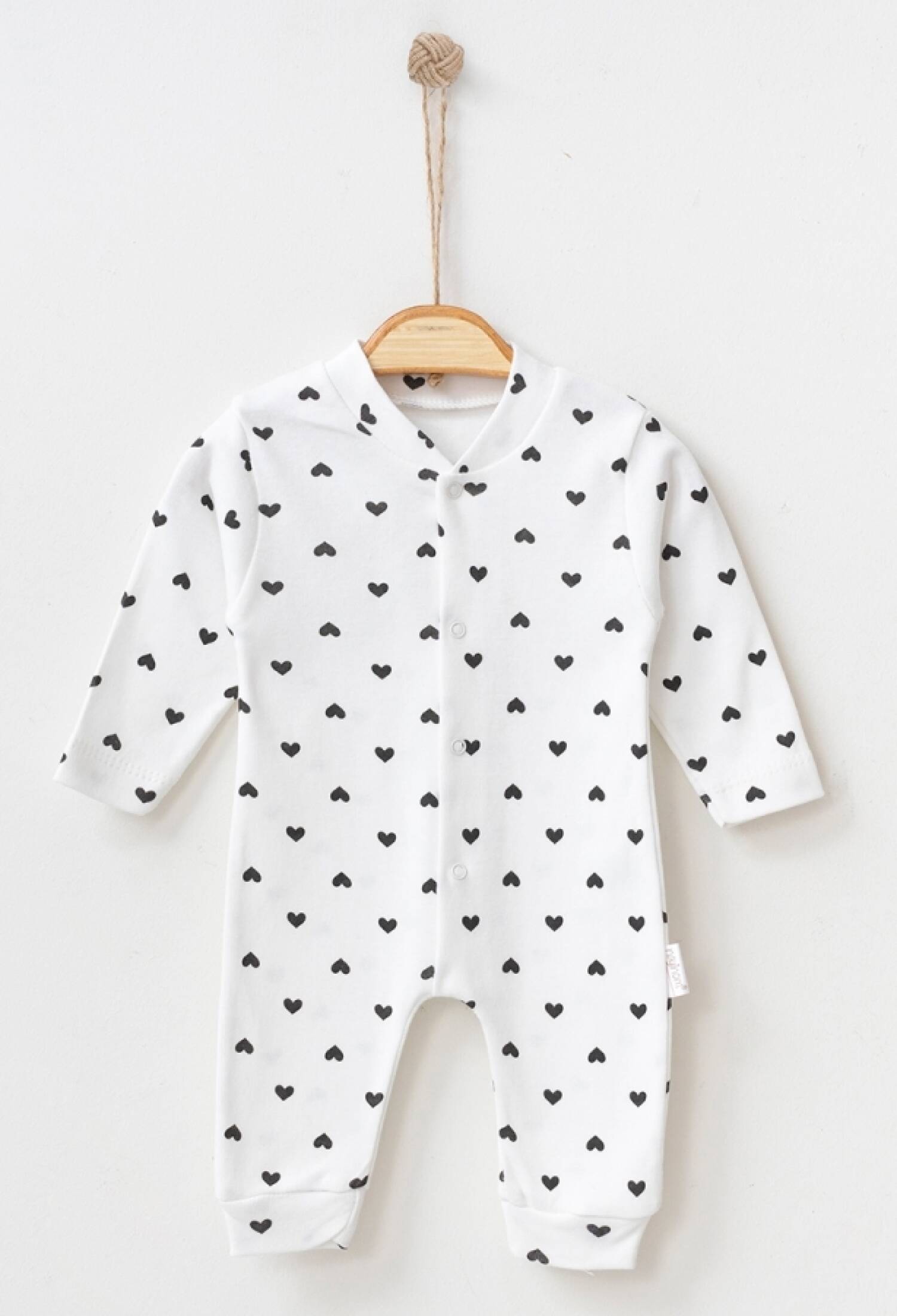 Kalp Desenli Kız Tulum - Brand: NAYINOM - Kids & Bby Clothes From Peralane Kids Turkey