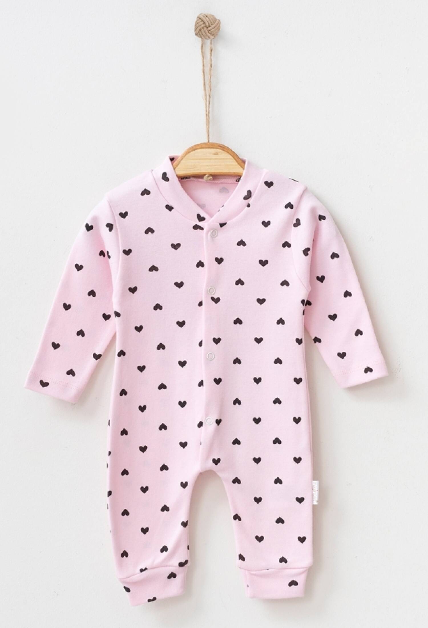 Kalp Desenli Kız Tulum - Brand: NAYINOM - Kids & Bby Clothes From Peralane Kids Turkey