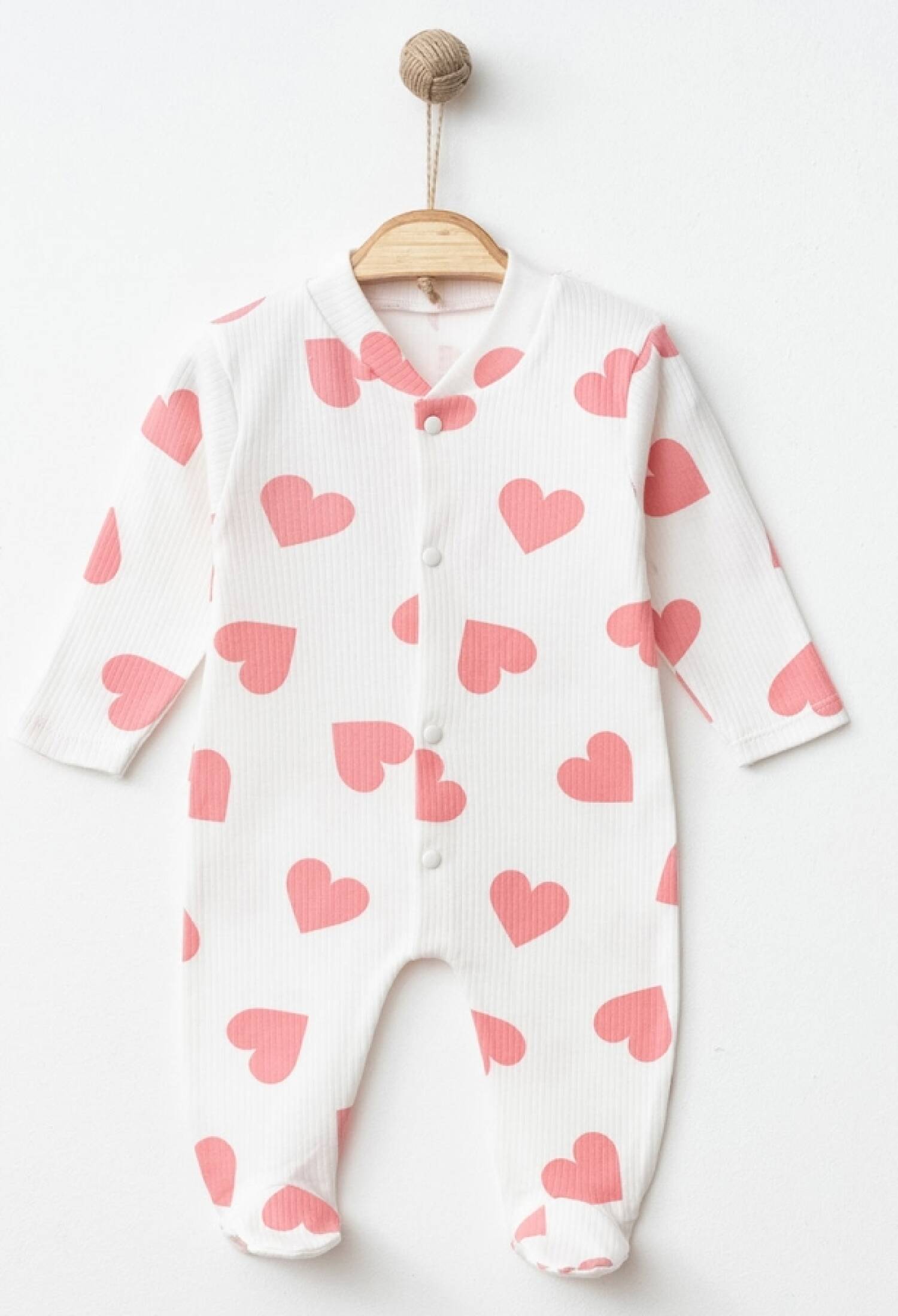 Kalp Desenli Patikli Kız Tulum - Brand: NAYINOM - Kids & Bby Clothes From Peralane Kids Turkey