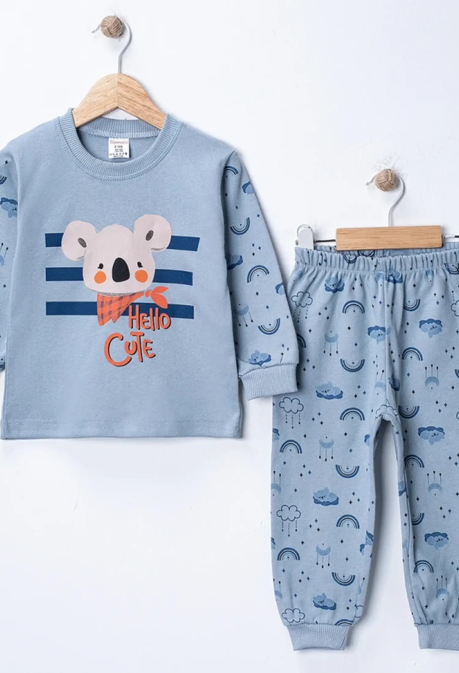 Koala Baskılı Erkek Pijama Takım - Brand: SÜPERMİNİ - Kids & Bby Clothes From Peralane Kids Turkey
