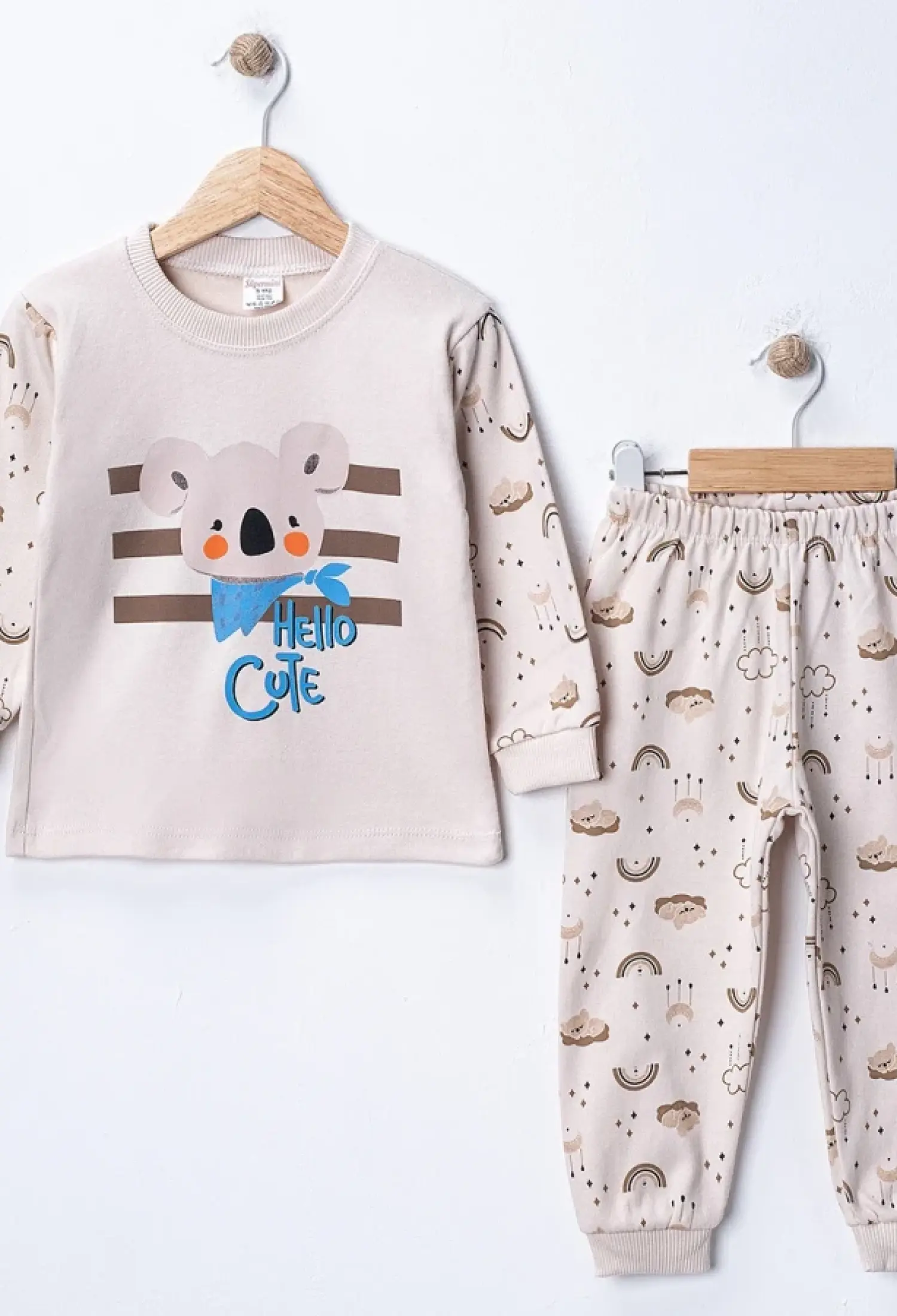 Koala Baskılı Erkek Pijama Takım - Brand: SÜPERMİNİ - Kids & Bby Clothes From Peralane Kids Turkey