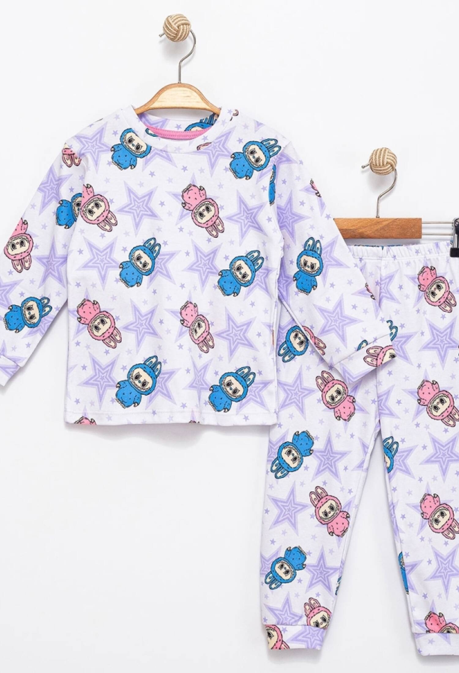 Labubu Desenli Kız Pijama Takım - Brand: SÜPERMİNİ - Kids & Bby Clothes From Peralane Kids Turkey