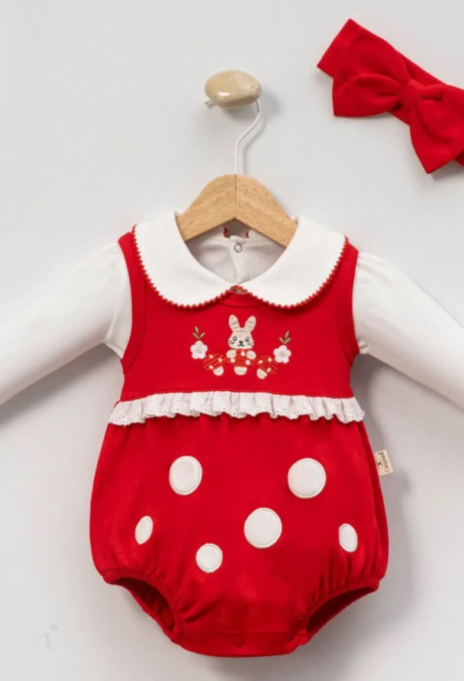 Mantar Nakışlı Kız Romper - Brand: CAYZEN - Kids & Bby Clothes From Peralane Kids Turkey
