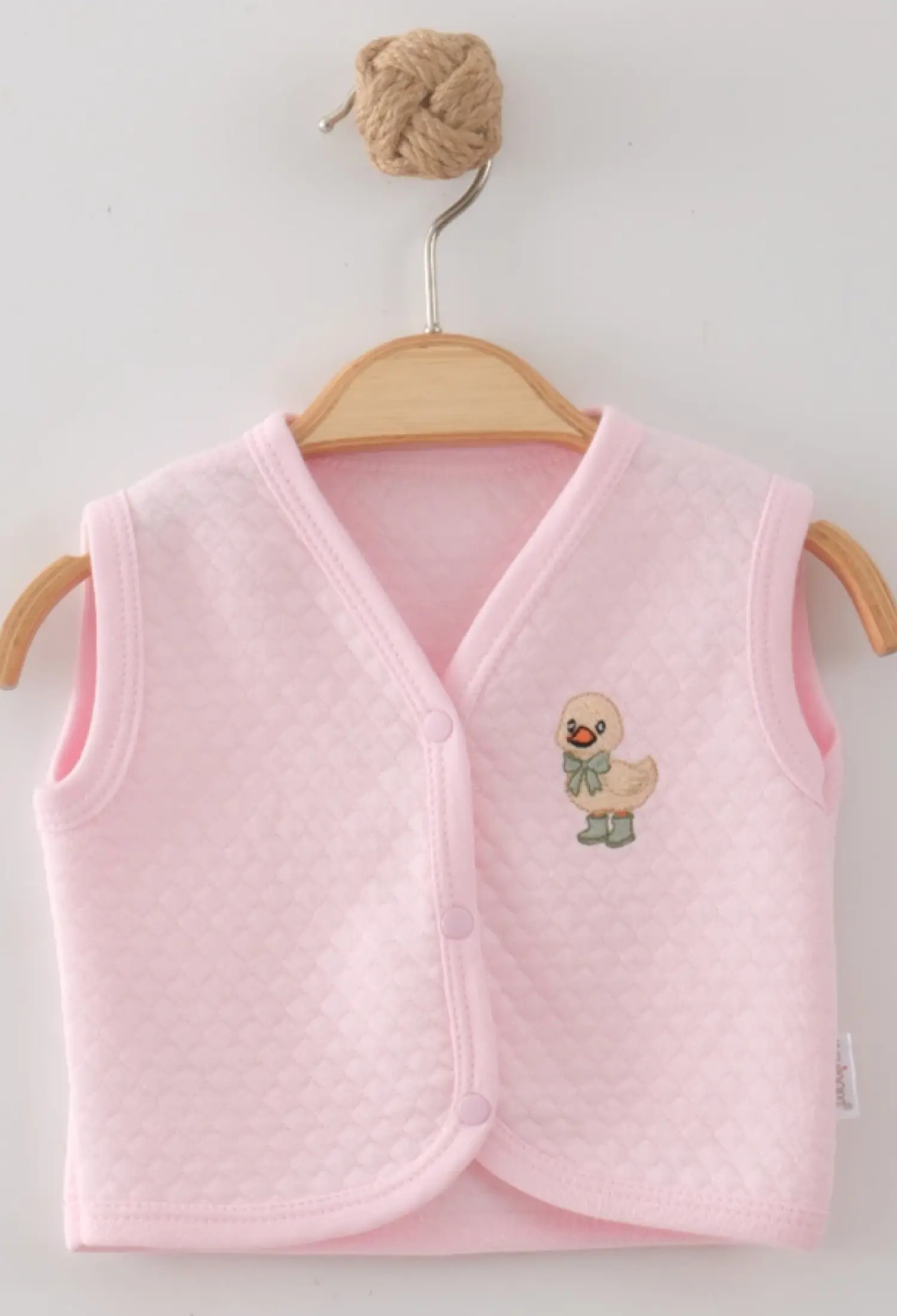 Ördek Baskılı Kız Bebe Yelek - Brand: NAYINOM - Kids & Bby Clothes From Peralane Kids Turkey