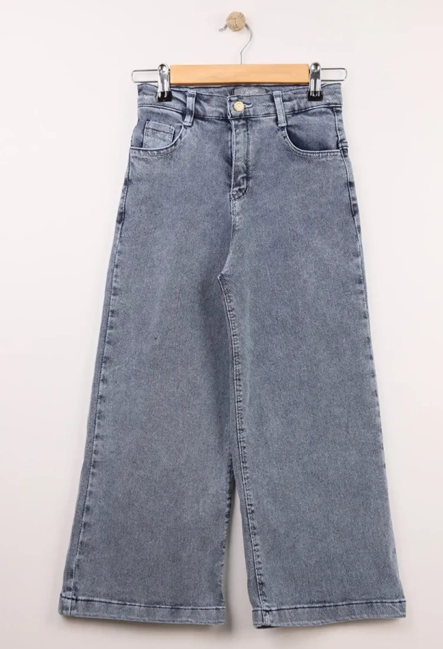 Palazzo Kalıp Kız Kot Pantolon - Brand: SÜZGÜN - Kids & Bby Clothes From Peralane Kids Turkey