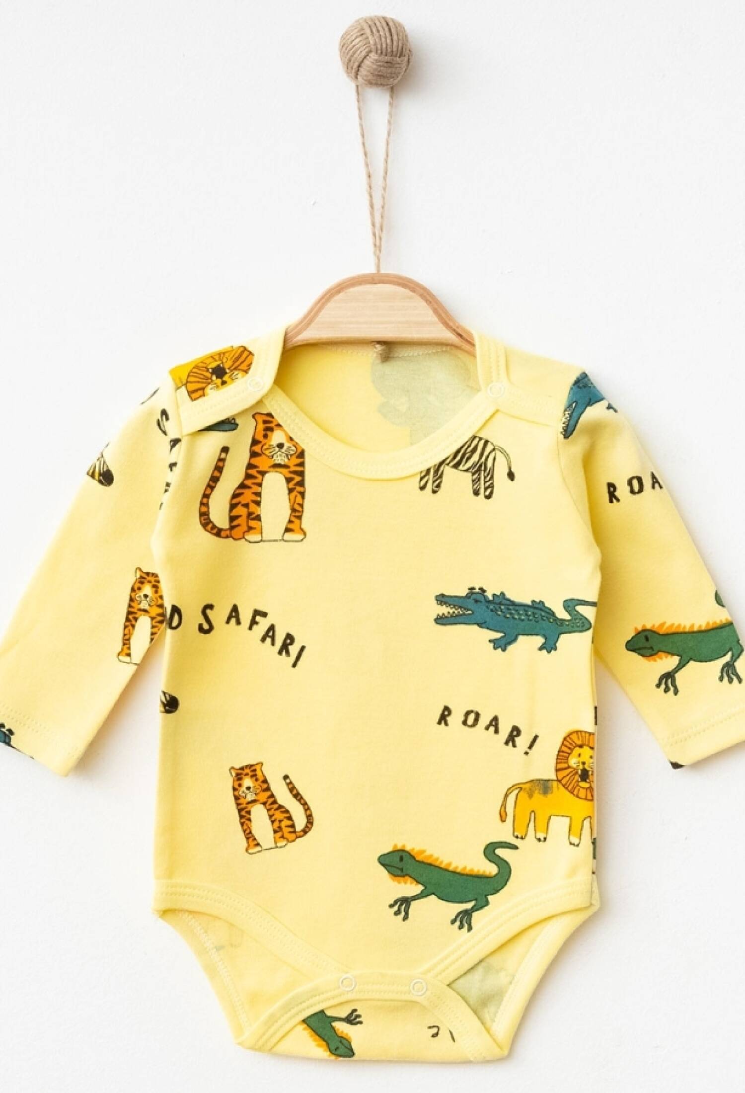 Safari Desenli Erkek Çıtçıtlı Badi - Brand: NAYINOM - Kids & Bby Clothes From Peralane Kids Turkey