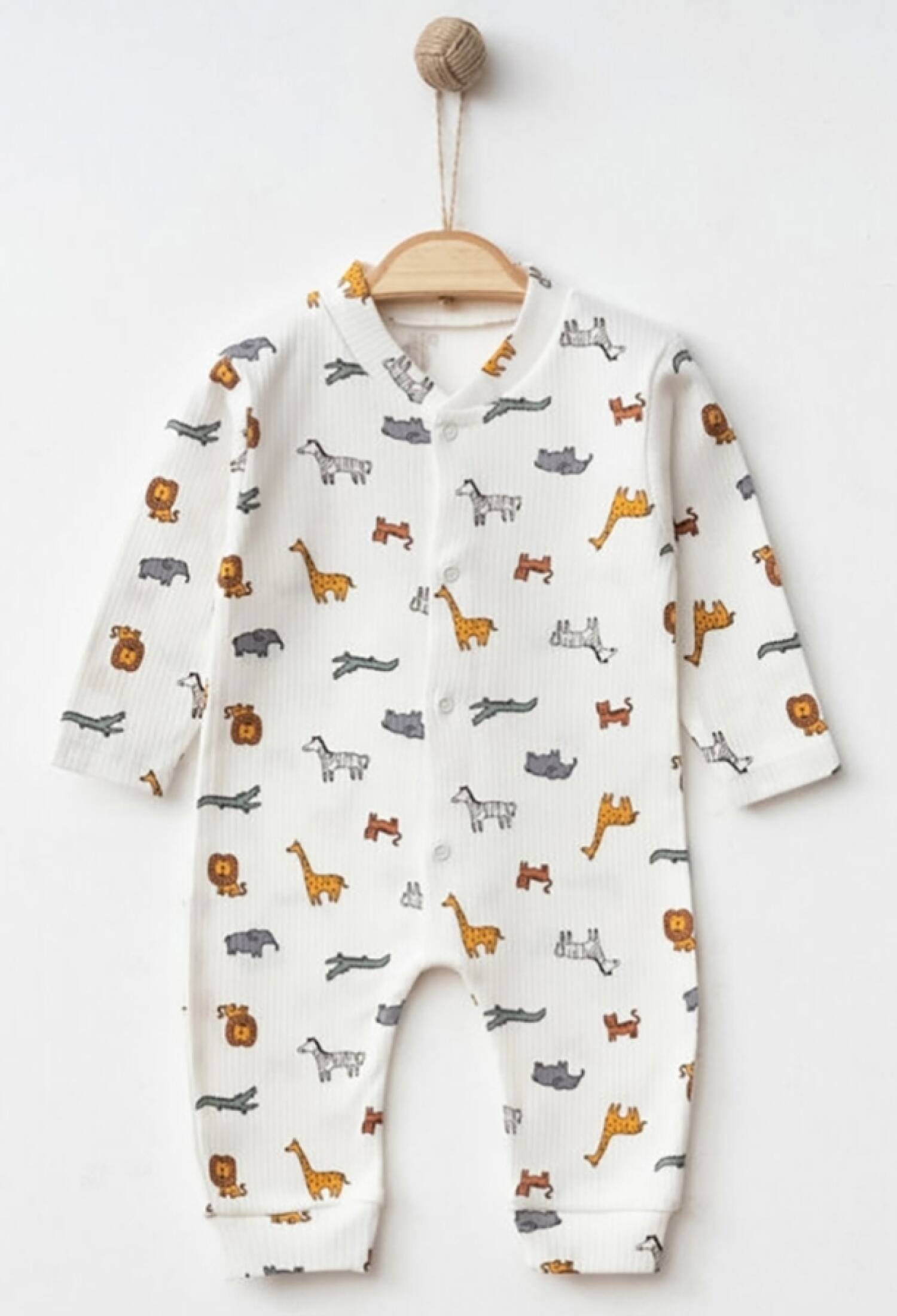 Safari Desenli Raporlu Erkek Bebe Tulum - Brand: NAYINOM - Kids & Bby Clothes From Peralane Kids Turkey