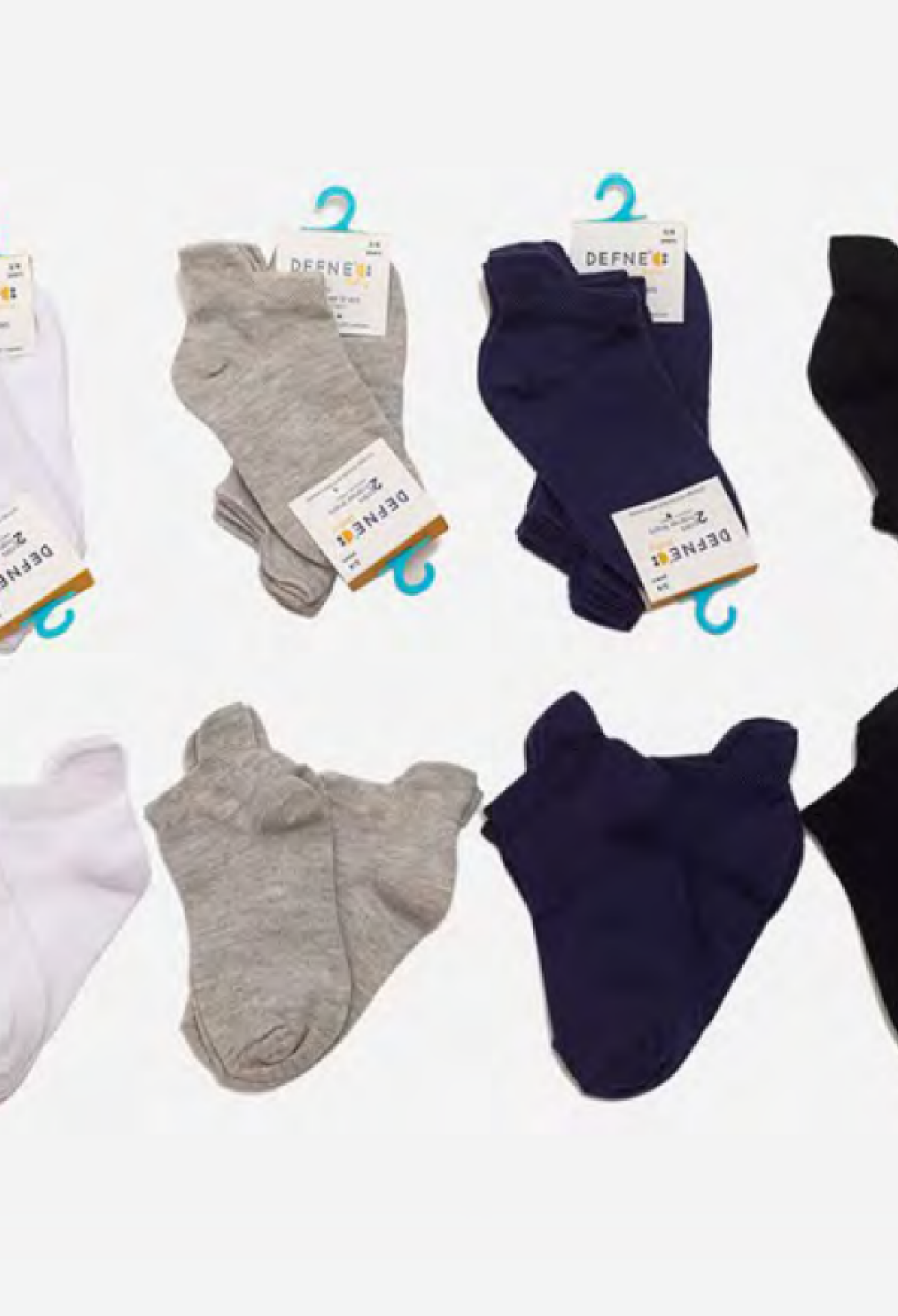 Toptan 24 Çift Bebe Patik Çorap (Kutu) 1064-DFN2P-E008-22(12-18) - 1064-DFN2P-E008-22(12-18) - Brand: Defne - Kids & Bby Clothes From Peralane Kids Turkey