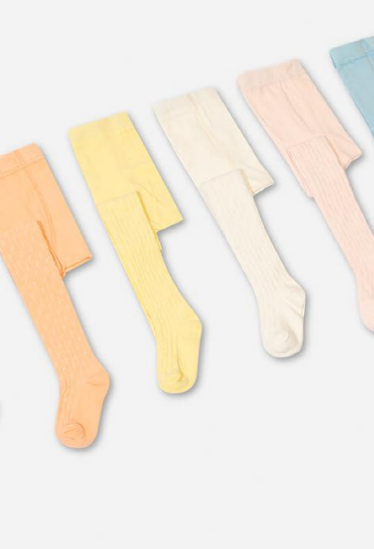 Toptan 6'lı Bebek Külotlu Çorap 1064-KKLT-032-21(0-6) - 1064-KKLT-032-21(0-6) - Brand: Defne - Kids & Bby Clothes From Peralane Kids Turkey