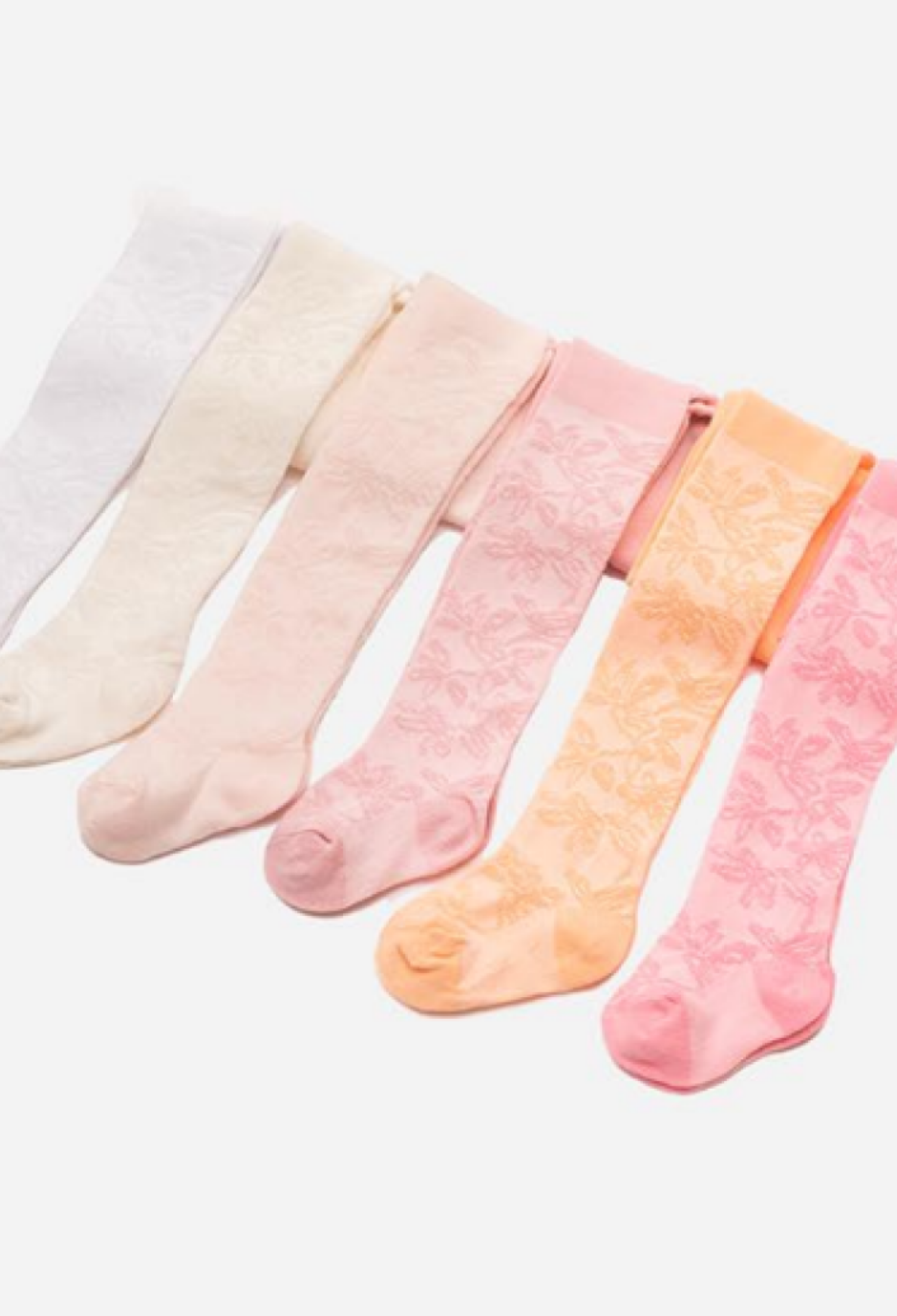 Toptan 6'lı Çiçek Desenli Bebek Külotlu Çorap 1064-KKLT-J001-21(6-12) - 1064-KKLT-J001-21(6-12) - Brand: Defne - Kids & Bby Clothes From Peralane Kids Turkey