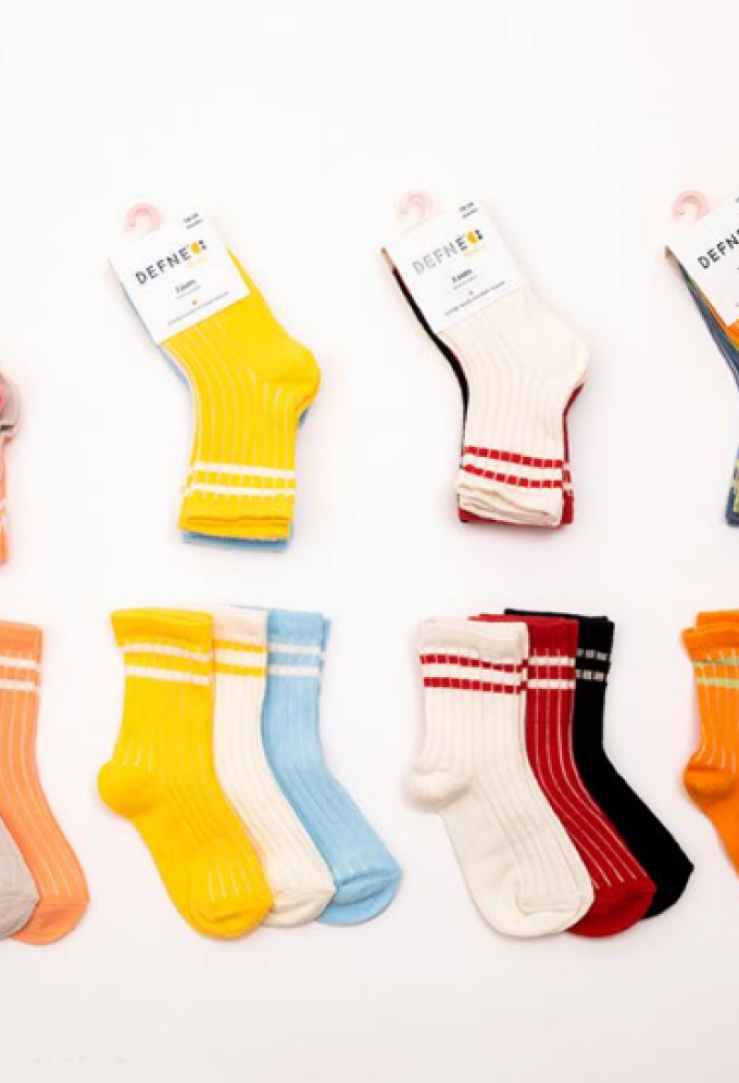 Toptan Bebek 24 Çift Çorap 1064-DFN3-K021-22(12-18) - 1064-DFN3-K021-22(12-18) - Brand: Defne - Kids & Bby Clothes From Peralane Kids Turkey