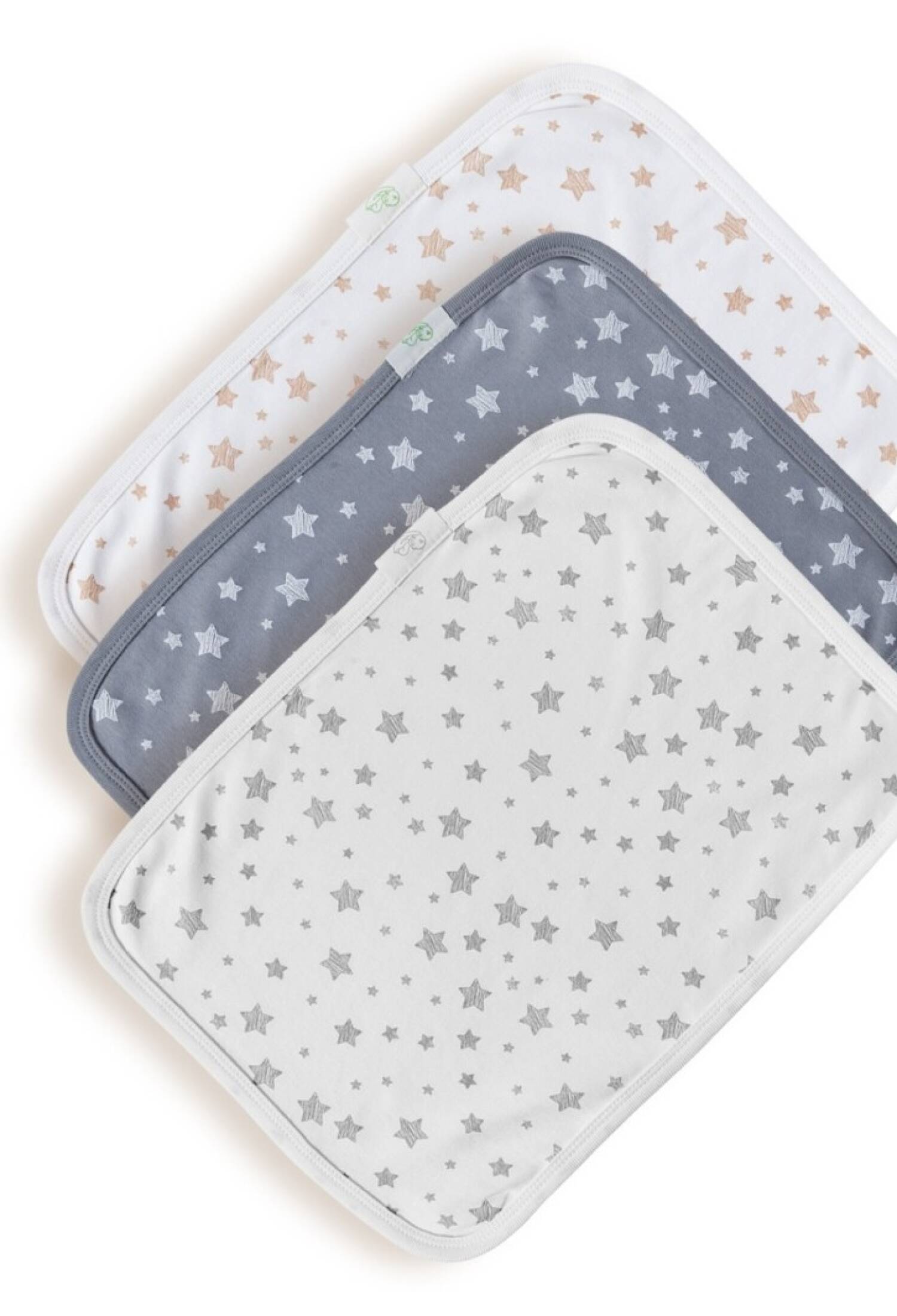 Toptan Bebek 3'lü Omuz Bezi 30x40cm. %100 Organik Pamuk Baby Cosy 2022-CSY5953-1 - 2022-CSY5953-1 - Brand: BabyCosy - Kids & Bby Clothes From Peralane Kids Turkey