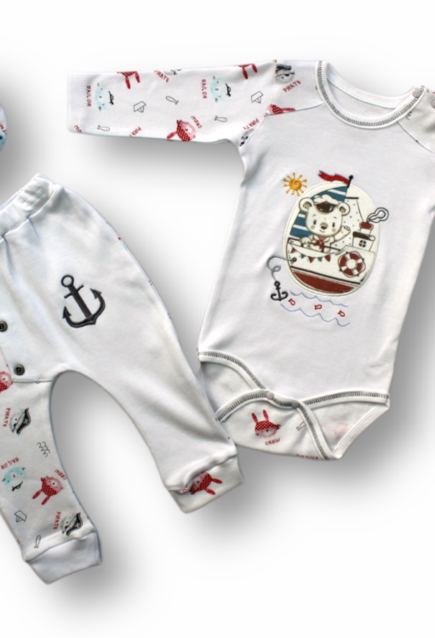 Toptan Bebek 3'lü Yenidoğan Takım 3-12M 1074-75469 - 1074-75469 - Brand: Tomuycuk - Kids & Bby Clothes From Peralane Kids Turkey