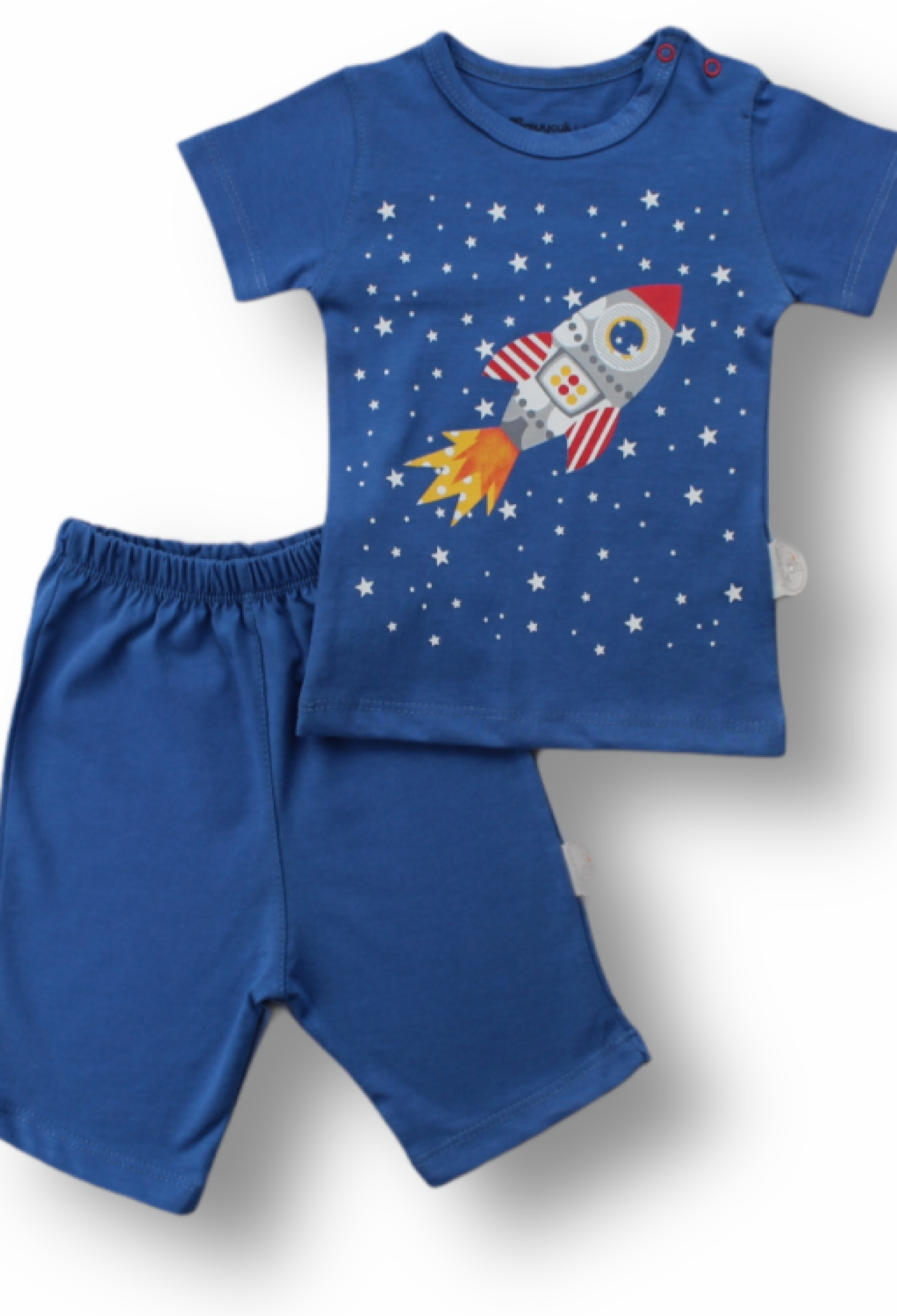 Toptan Erkek Bebek 2'li Tişört ve Şort Takım 1-12M 1074-75539 - 1074-75539 - Brand: Tomuycuk - Kids & Bby Clothes From Peralane Kids Turkey