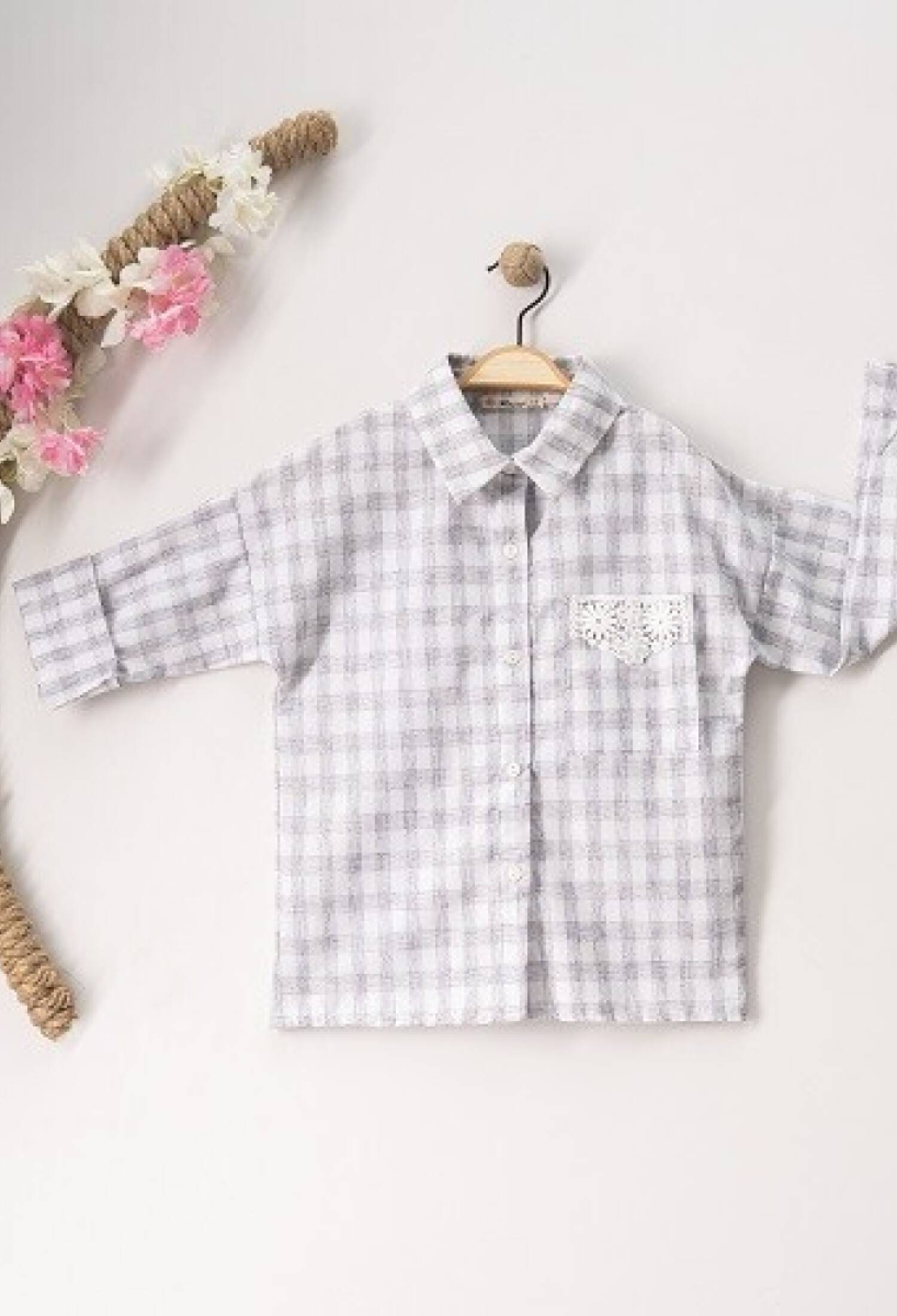 Toptan Kız Çocuk Ekoseli Gömlek 7-10Y 1016-23156 - 1016-23156 - Brand: Büşra Bebe - Kids & Bby Clothes From Peralane Kids Turkey