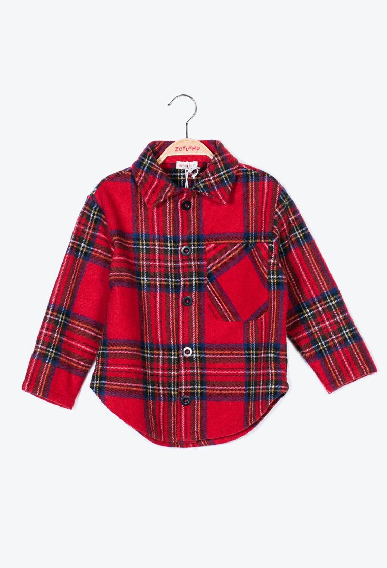 Toptan Kız Çocuk Oduncu Gömlek 3-12Y 1070-ZK24-136278 - 1070-ZK24-136278 - Brand: Zeyland - Kids & Bby Clothes From Peralane Kids Turkey