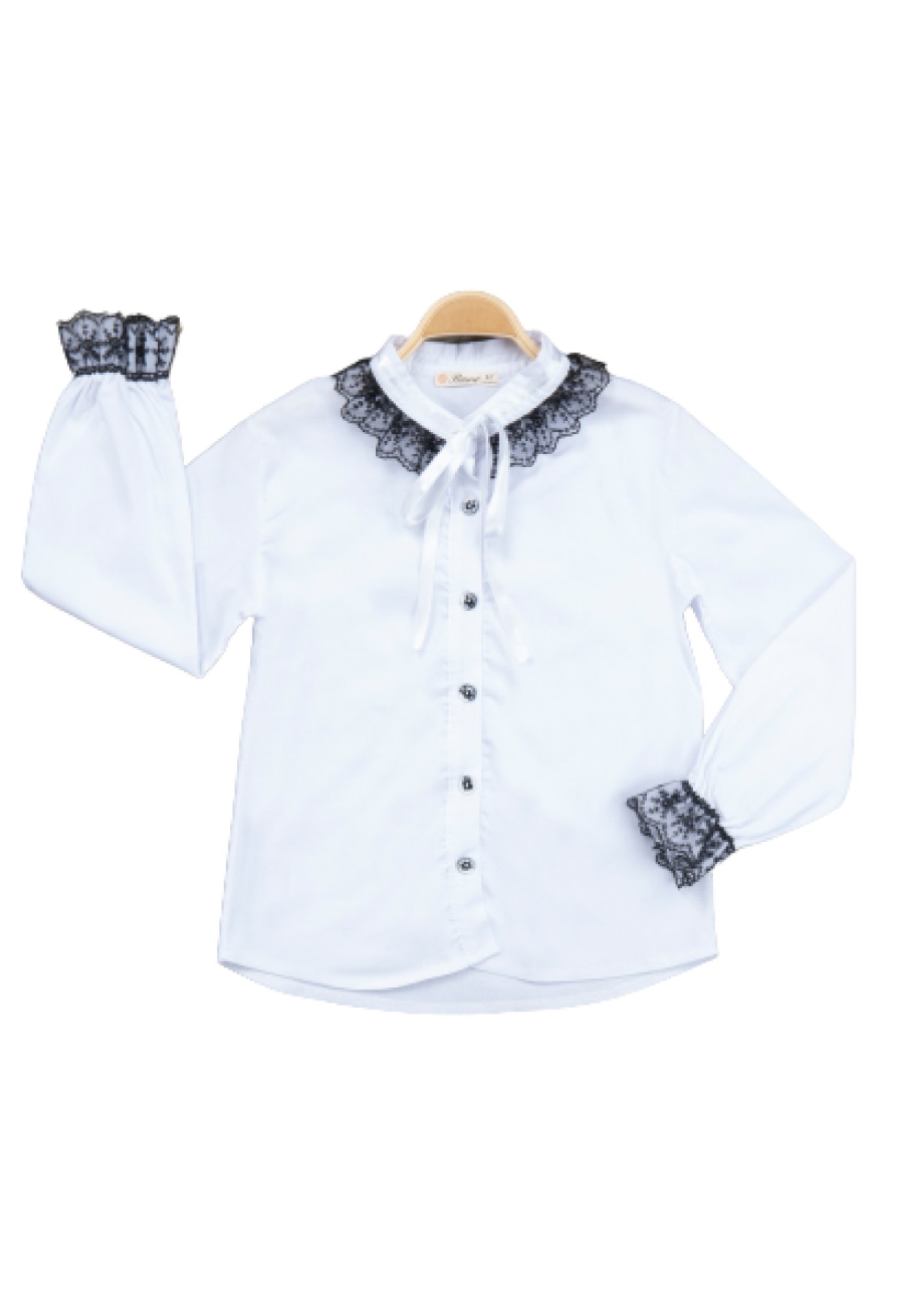 Toptan Kız Çocuk Siyah Dantelli Gömlek 7-10Y 1016-22206 - 1016-22206 - Brand: Büşra Bebe - Kids & Bby Clothes From Peralane Kids Turkey