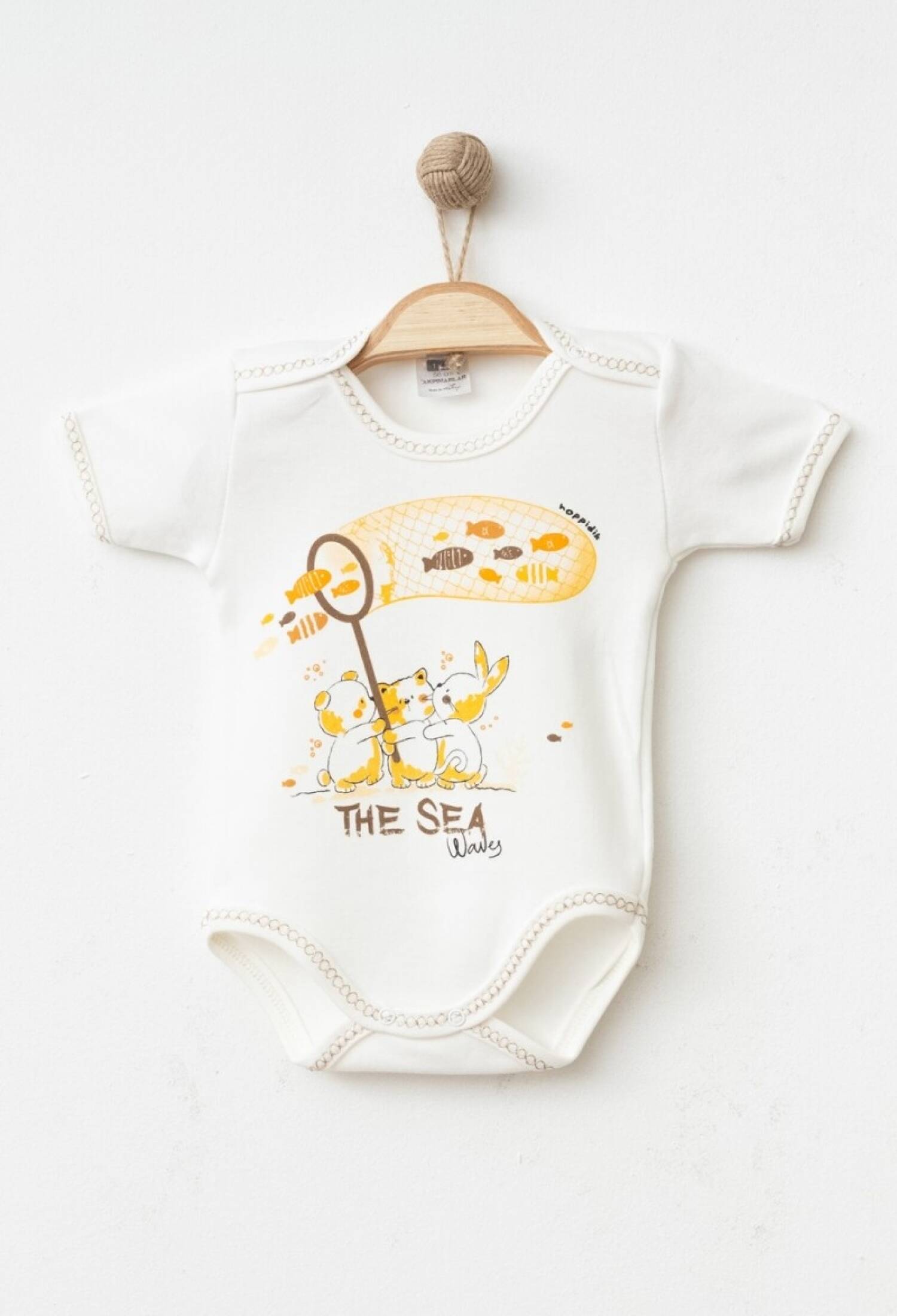 Toptan Unisex Bebek Badi 1-6M 2017-7134 - 2017-7134 - Brand: Hoppidik - Kids & Bby Clothes From Peralane Kids Turkey