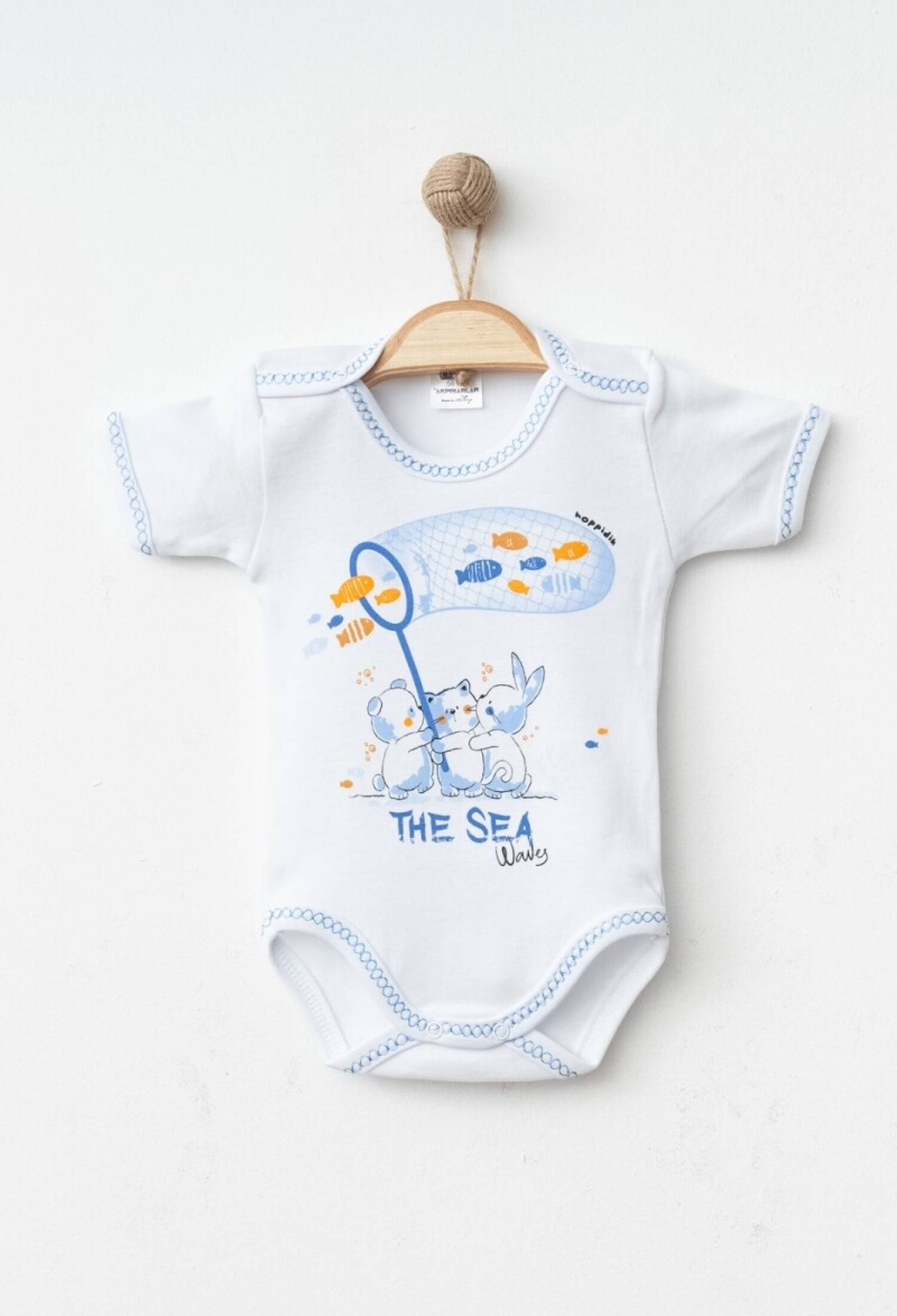 Toptan Unisex Bebek Badi 1-6M 2017-7134 - 2017-7134 - Brand: Hoppidik - Kids & Bby Clothes From Peralane Kids Turkey