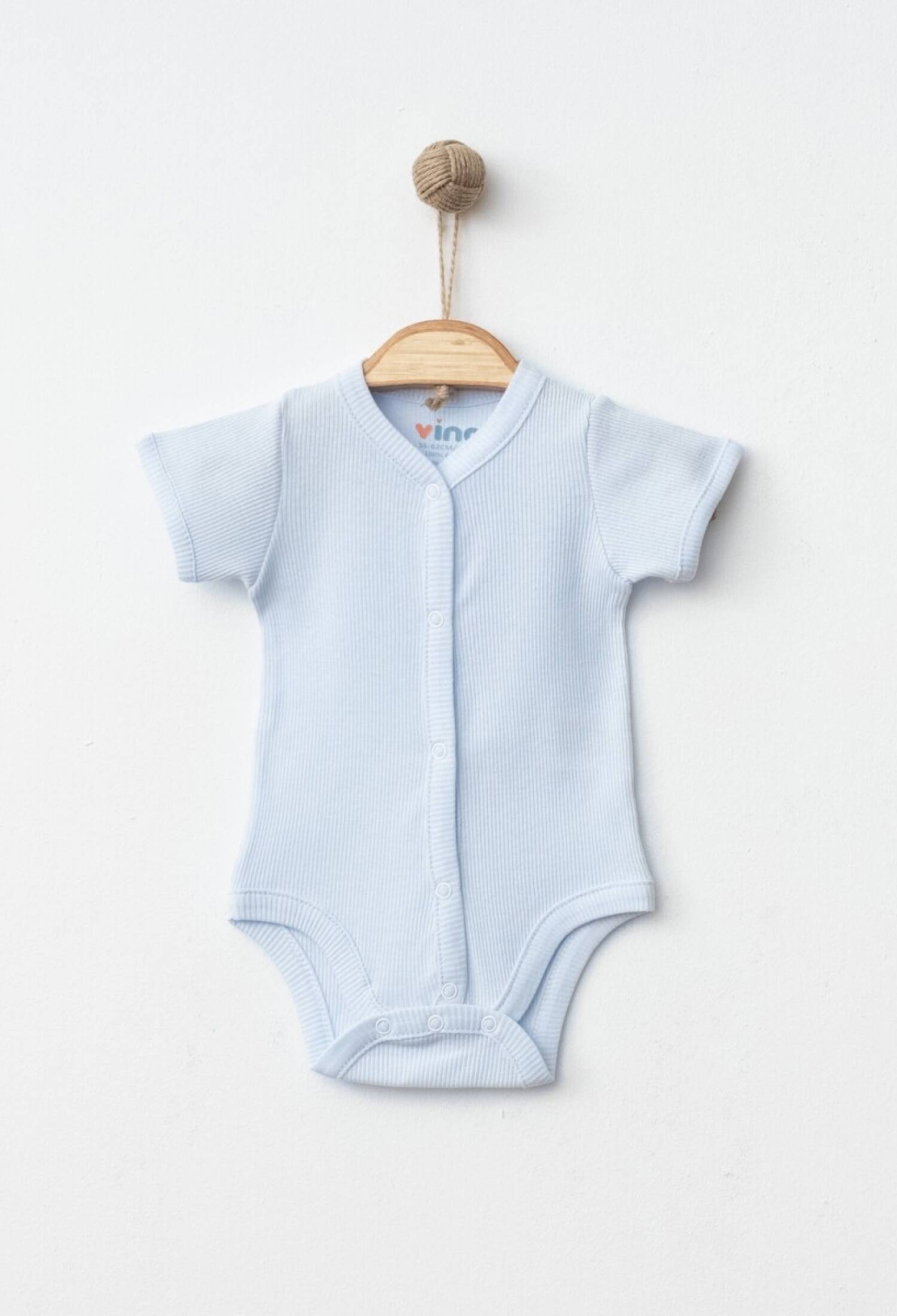 Toptan Unisex Bebek Kaşkorse Badi 0-3 3-6 M 2042-005 - 2042-0057 - Brand: Vina Baby - Kids & Bby Clothes From Peralane Kids Turkey