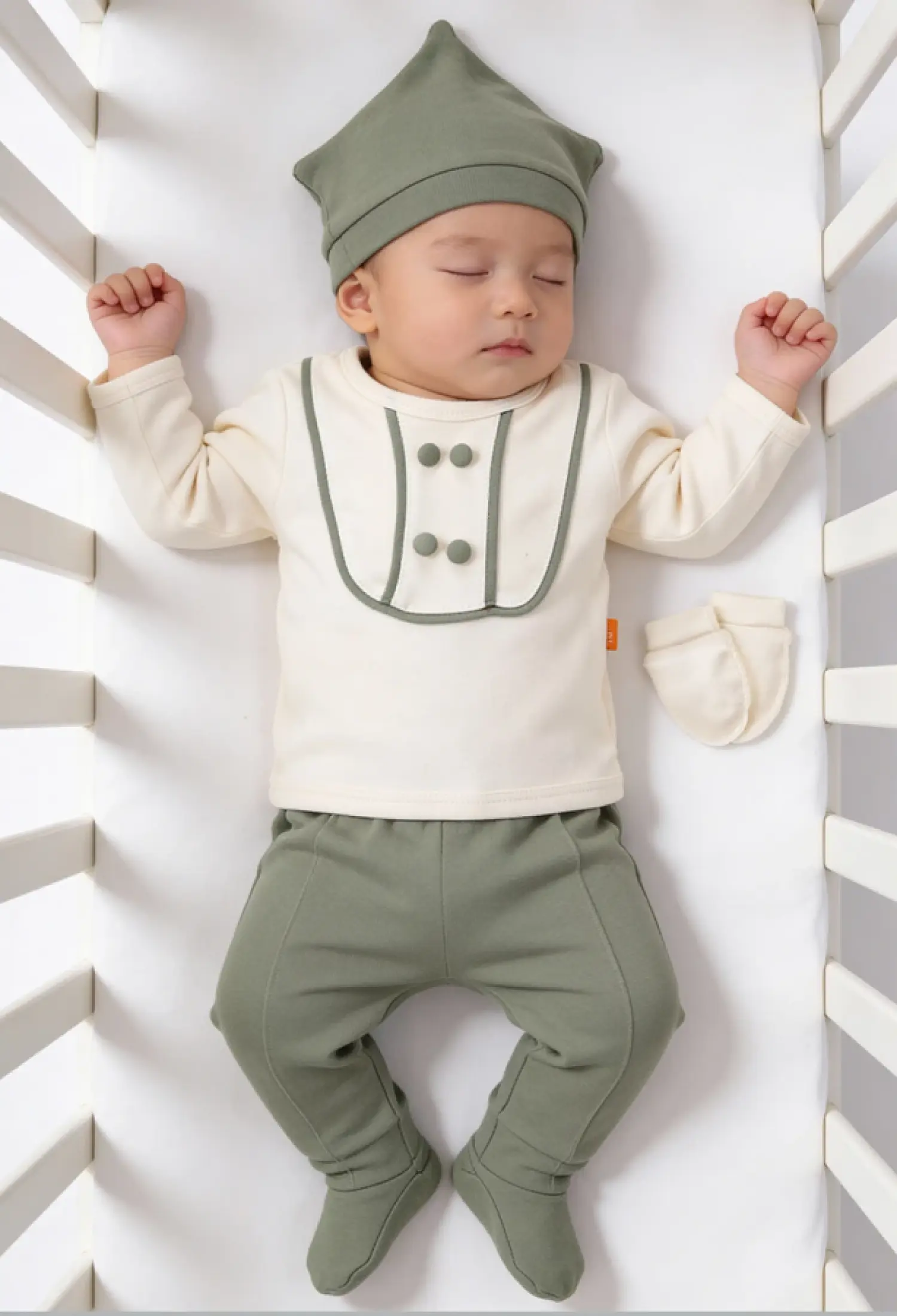 Yenidoğan Erkek Bebe 5li Set - Brand: BEYAZ BEBEK - Kids & Bby Clothes From Peralane Kids Turkey