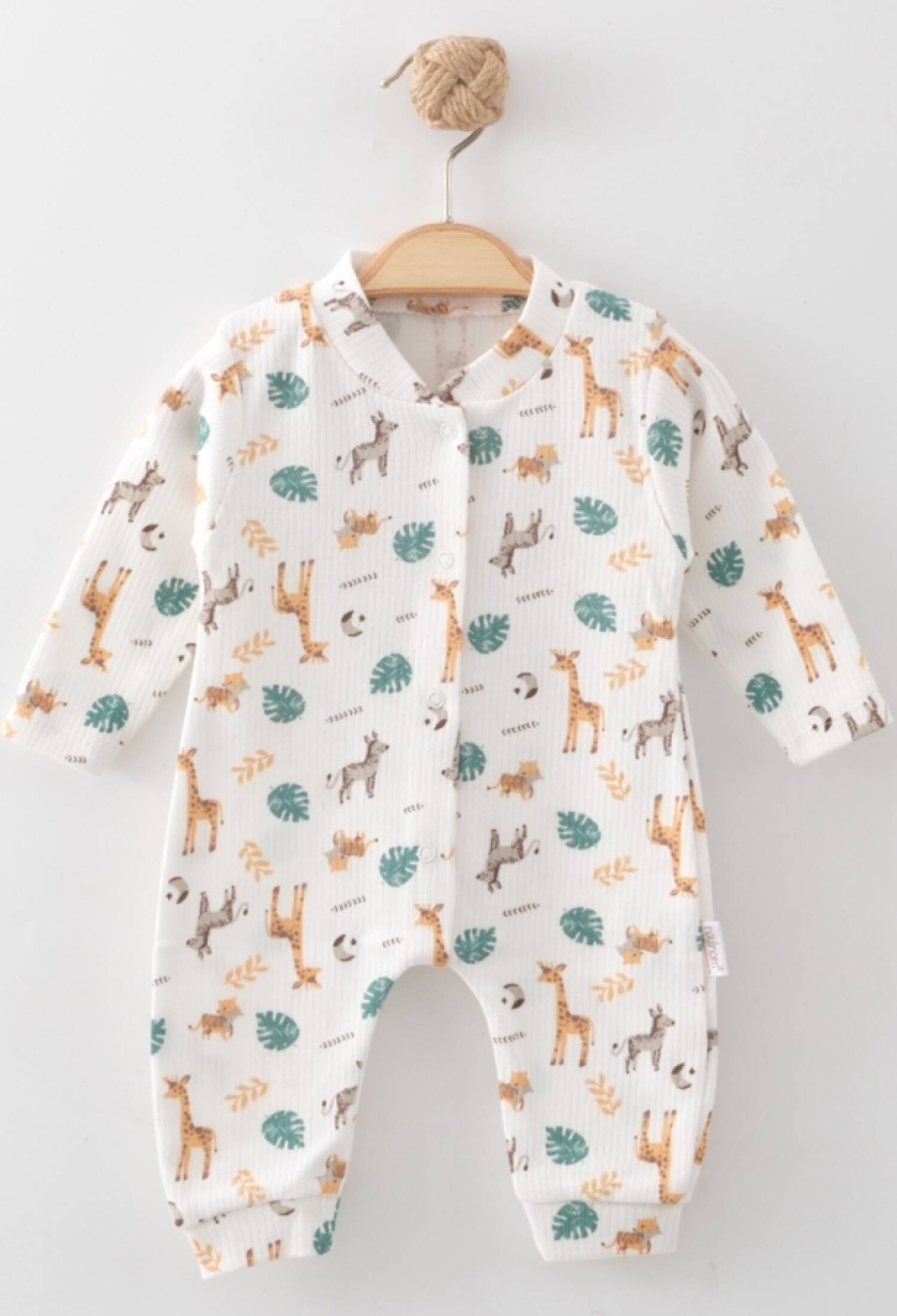 Zürafa Desenli Raporlu Unisex Bebe Tulum - Brand: NAYINOM - Kids & Bby Clothes From Peralane Kids Turkey