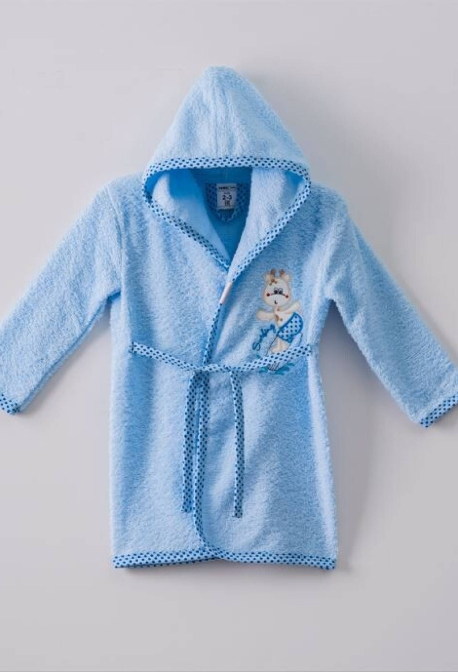 Ramel Kids 1072-451 Baby Bathrobe for 1-4 Years Old