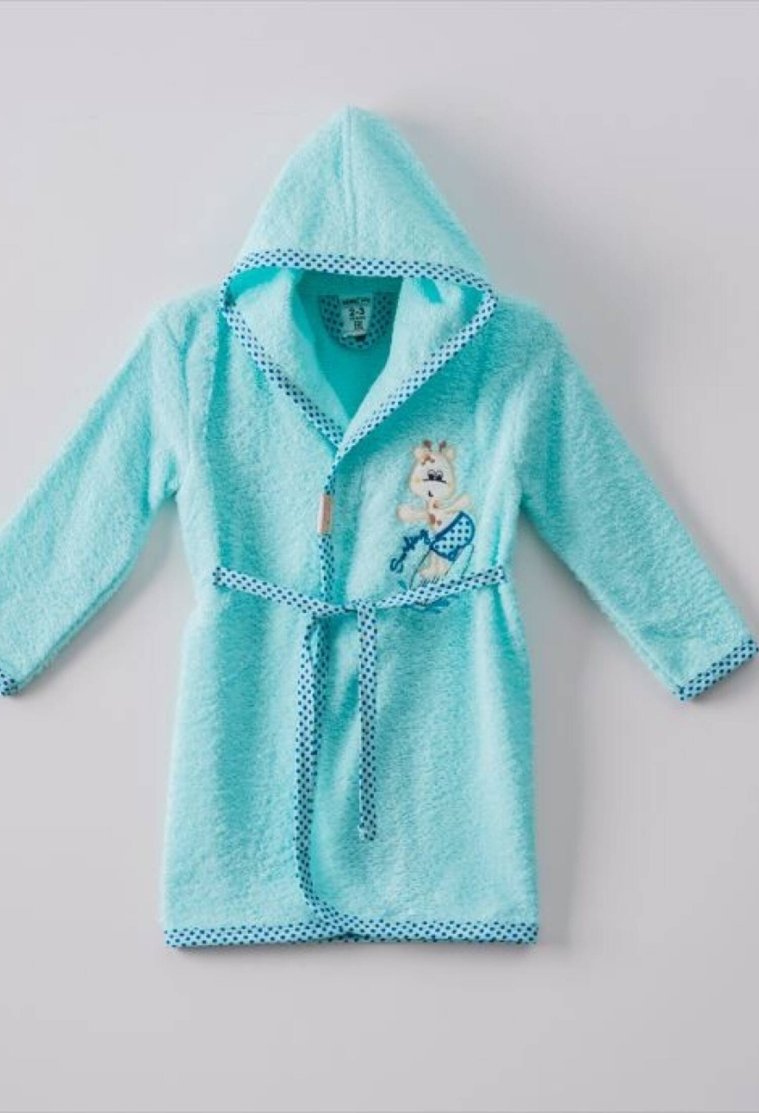 Ramel Kids 1072-451 Baby Bathrobe for 1-4 Years Old