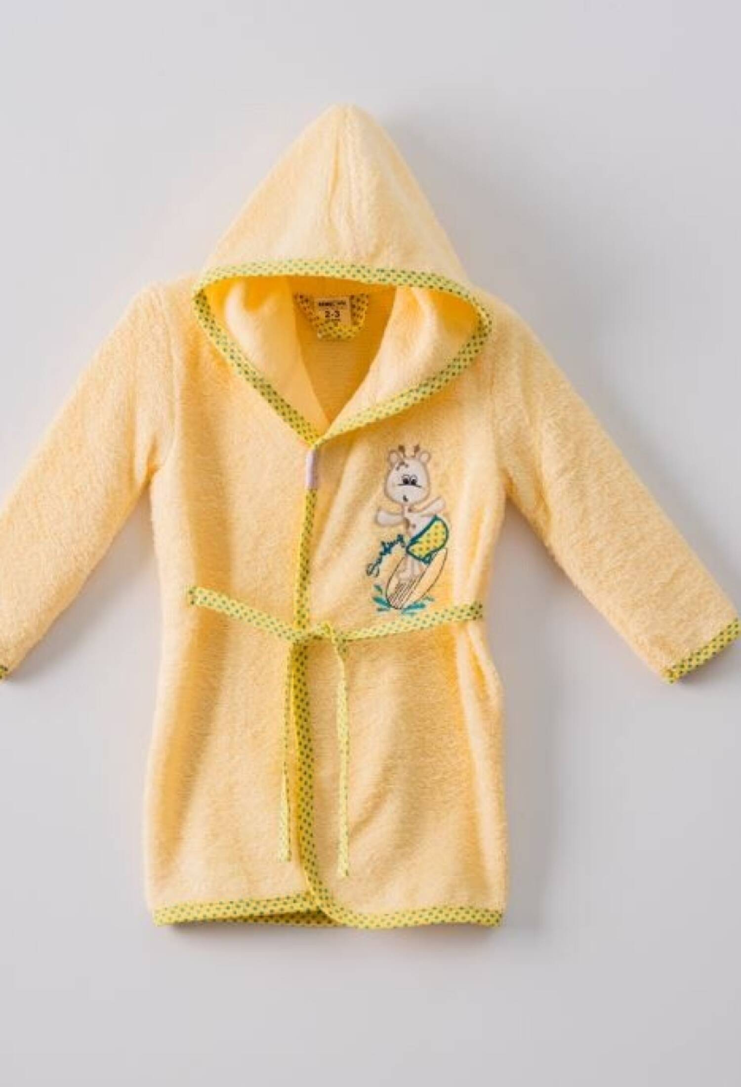 Ramel Kids 1072-451 Baby Bathrobe for 1-4 Years Old