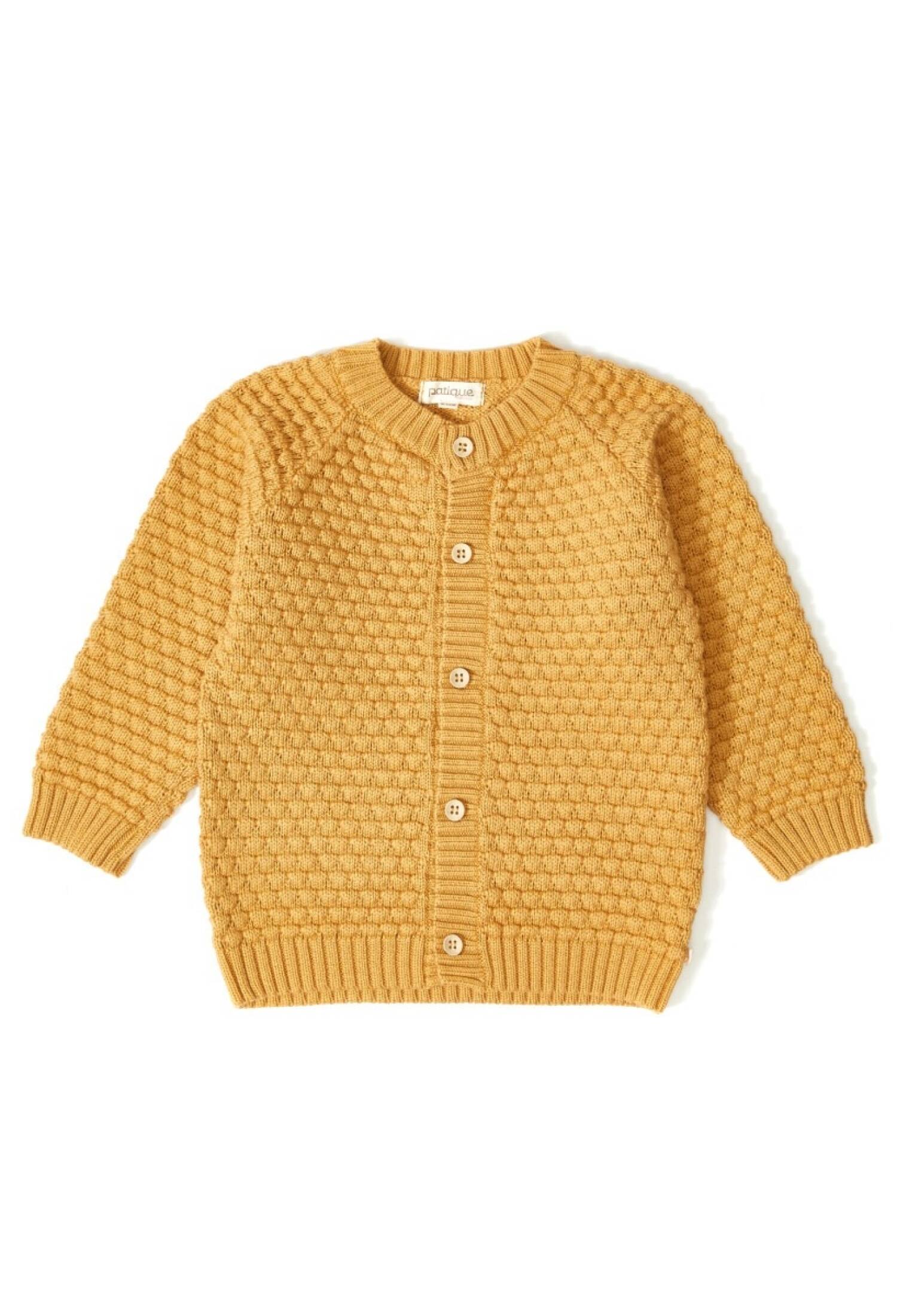 100% Organic Cotton With GOTS Certified Knitwear Mini Bubble Cardigan 3-12M Uluda? Triko 1061-21069 - 1061-21069