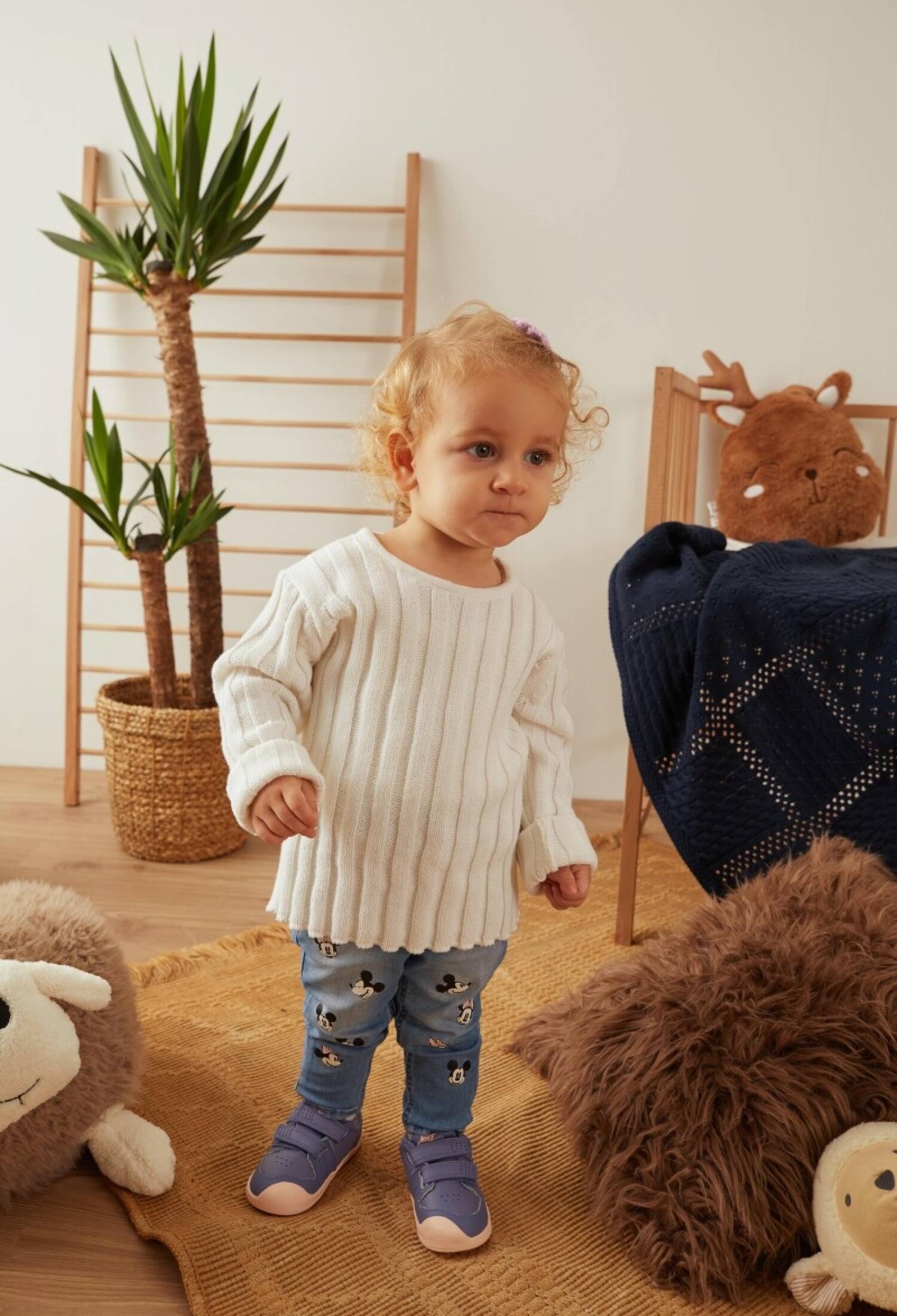 100% Organic Cotton With GOTS Certified Knitwear Ribbed Sweater 12-36M Uluda? Triko 1061--121064 - 1061--121064