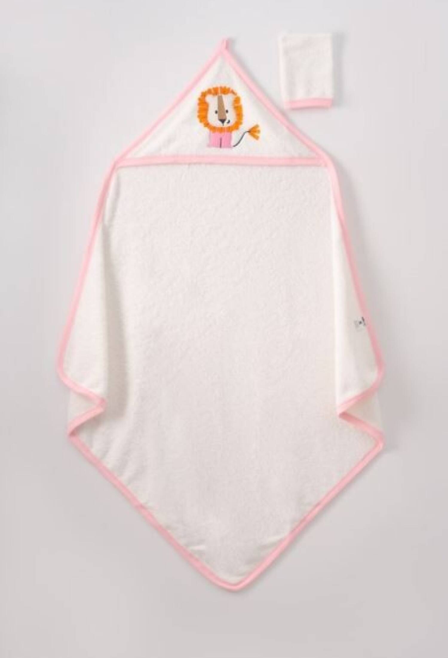 100x100 Baby Hooded Towel Ramel Kids 1072-364