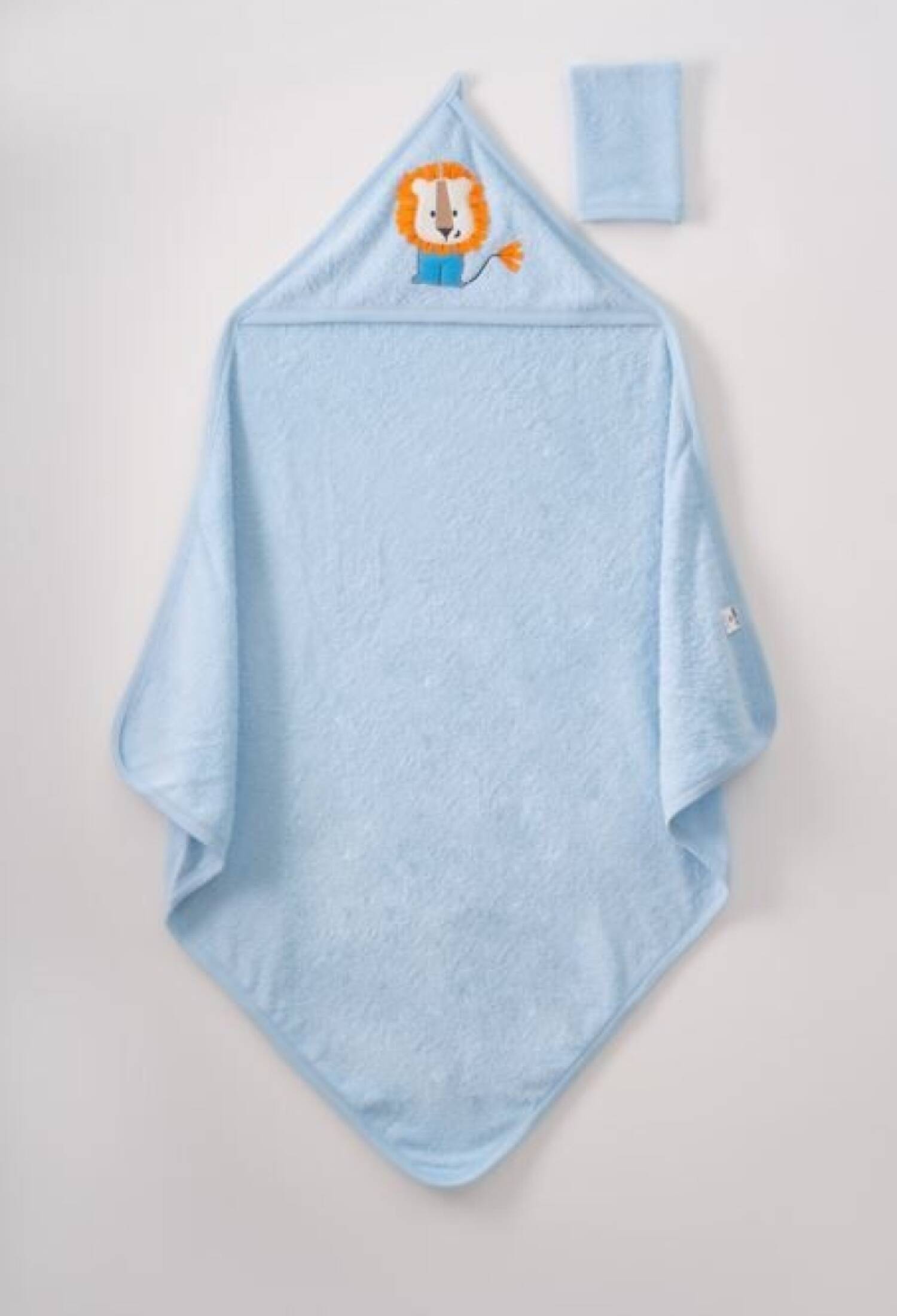 100x100 Baby Hooded Towel Ramel Kids 1072-364