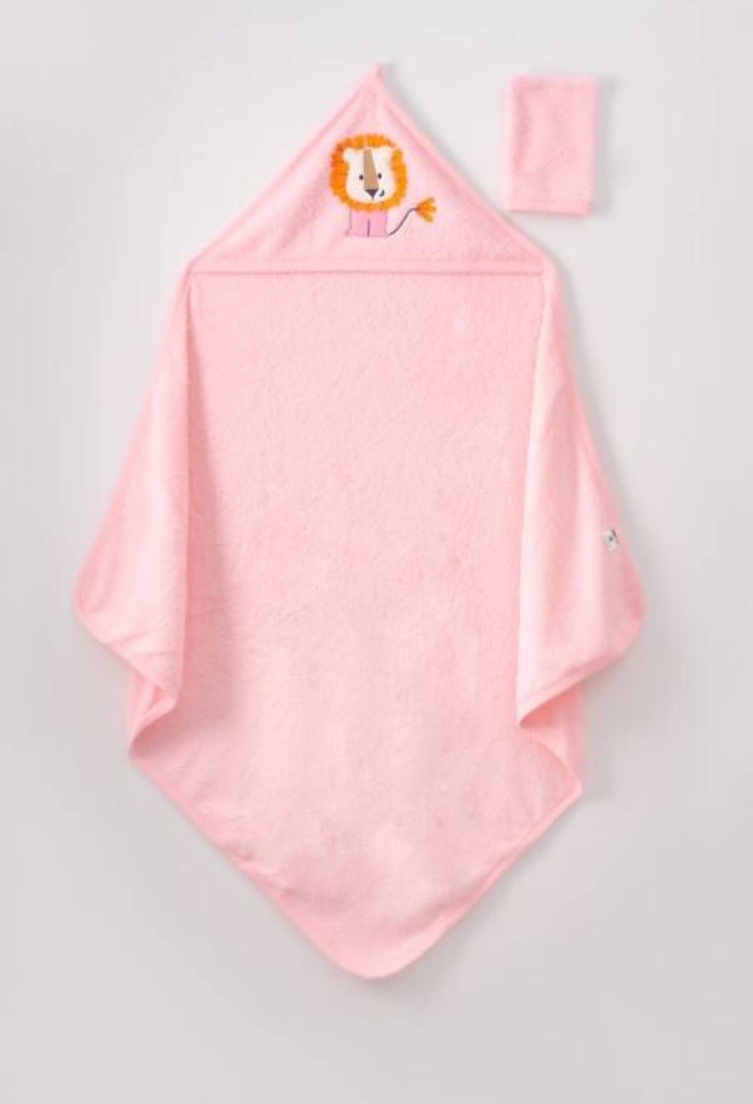 100x100 Baby Hooded Towel Ramel Kids 1072-364