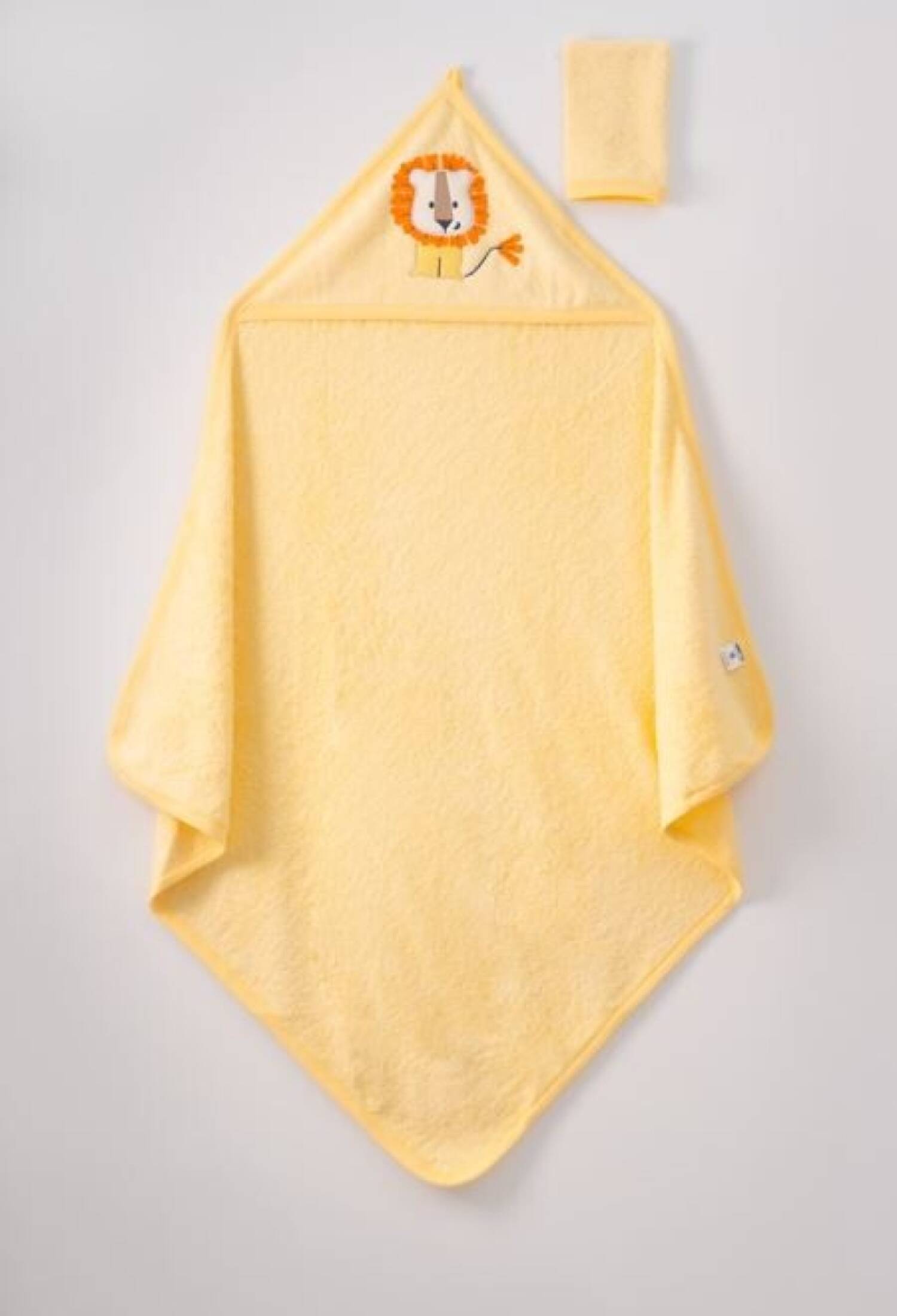 100x100 Baby Hooded Towel Ramel Kids 1072-364