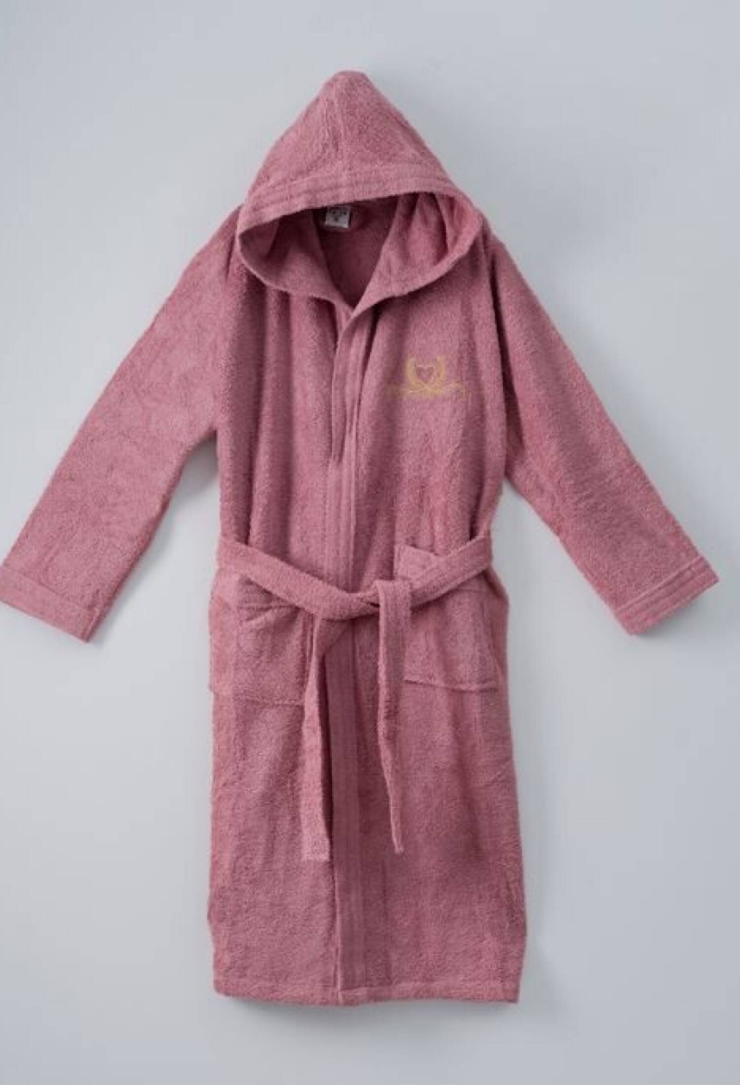 13-16 Years Old Girls' Bathrobe Ramel Textile 1072-406