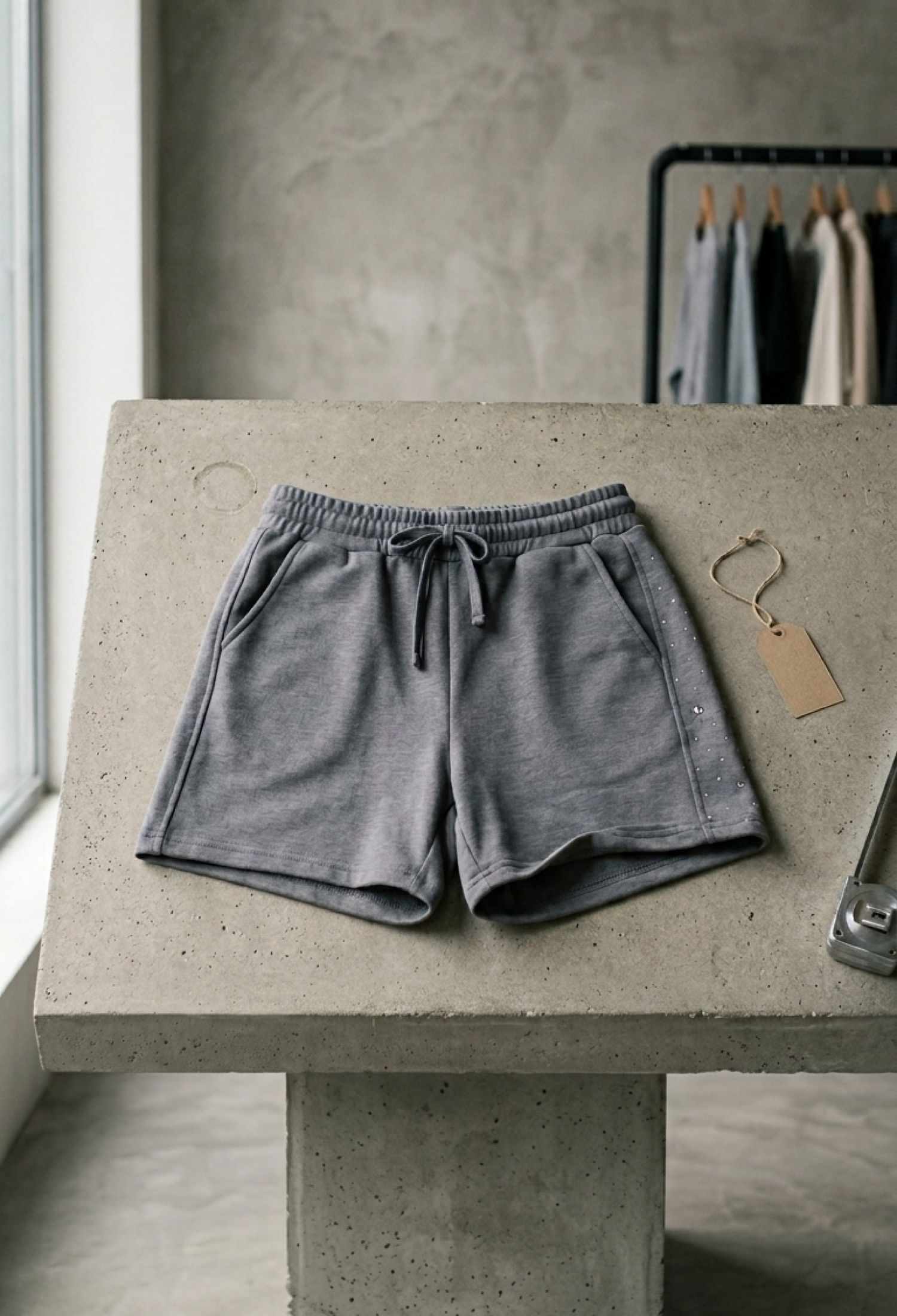 Stone-Embellished Girl Shorts