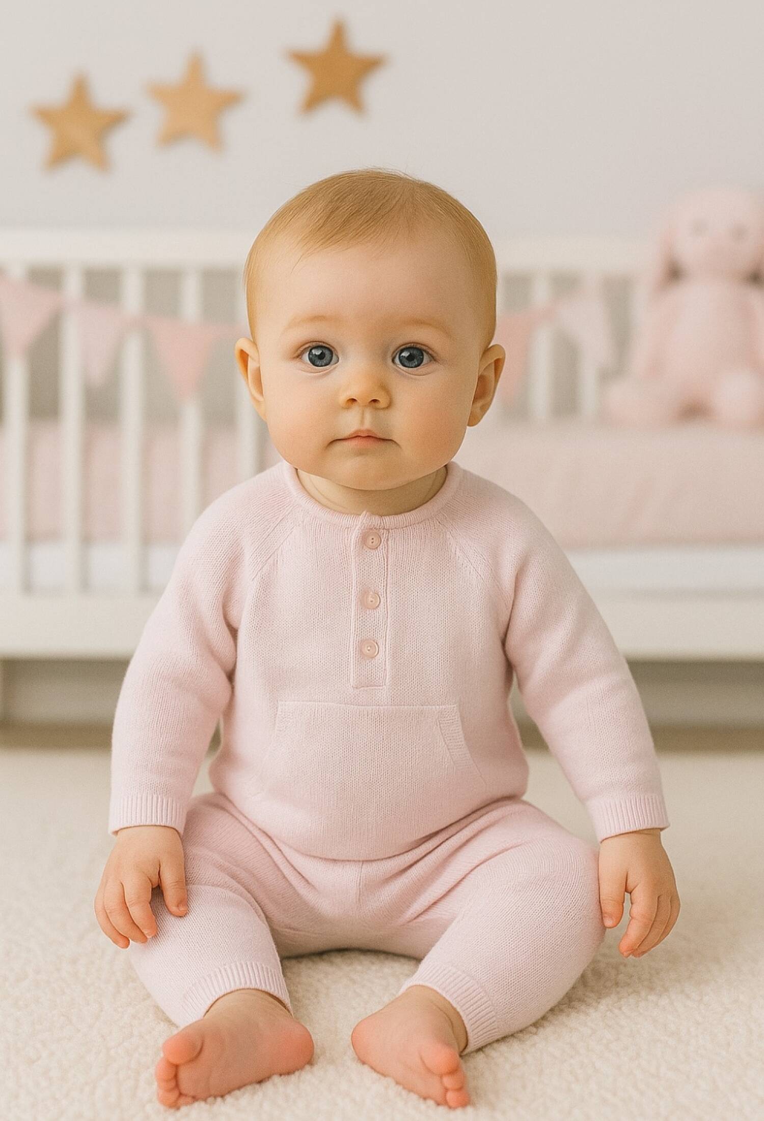 Knitted Baby Romper - 1004 - Brand: Has Bereket - Kids & Bby Clothes From Peralane Kids Turkey