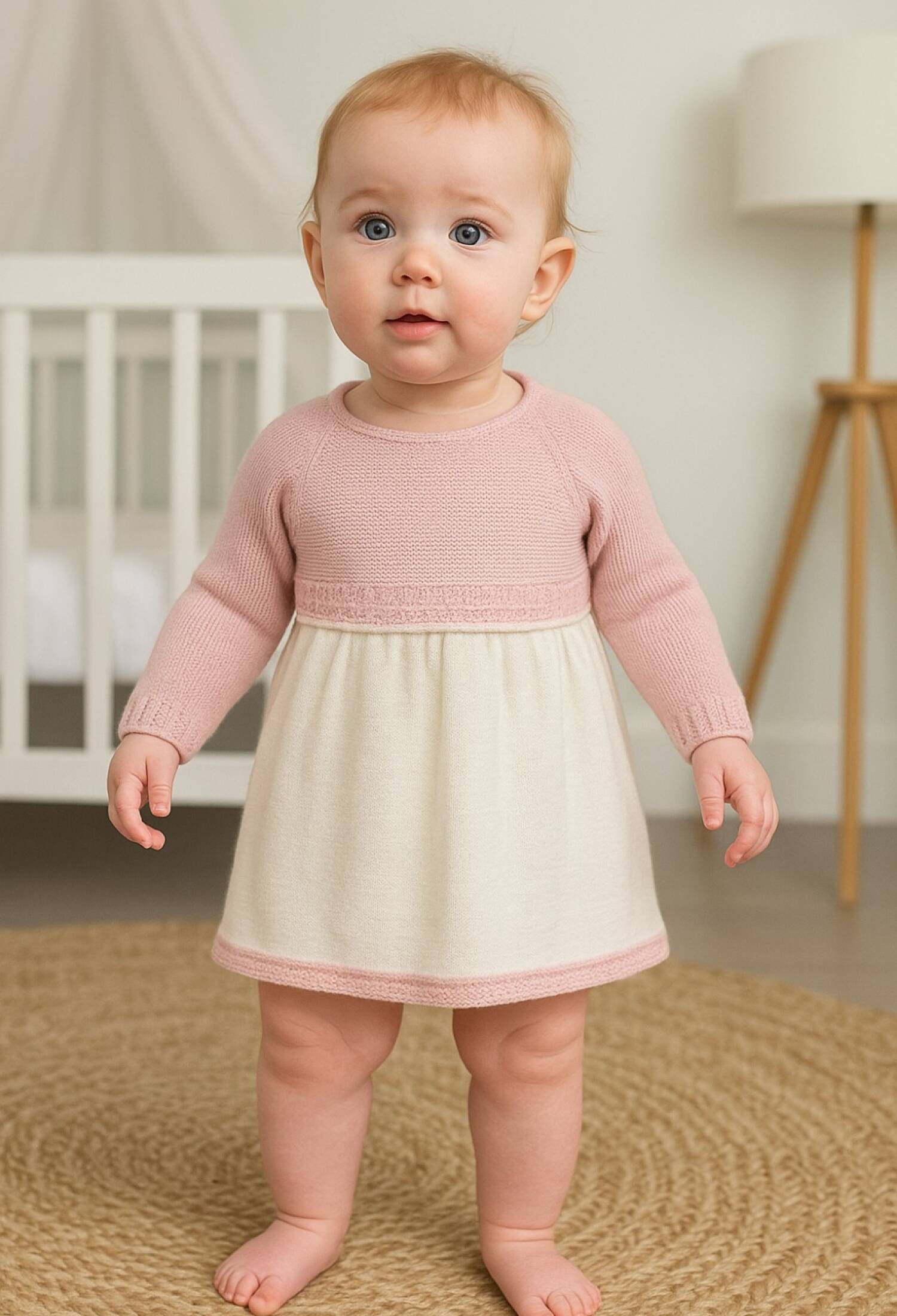 Knitwear Baby Dress - 1006 - Brand: Has Bereket - Kids & Bby Clothes From Peralane Kids Turkey