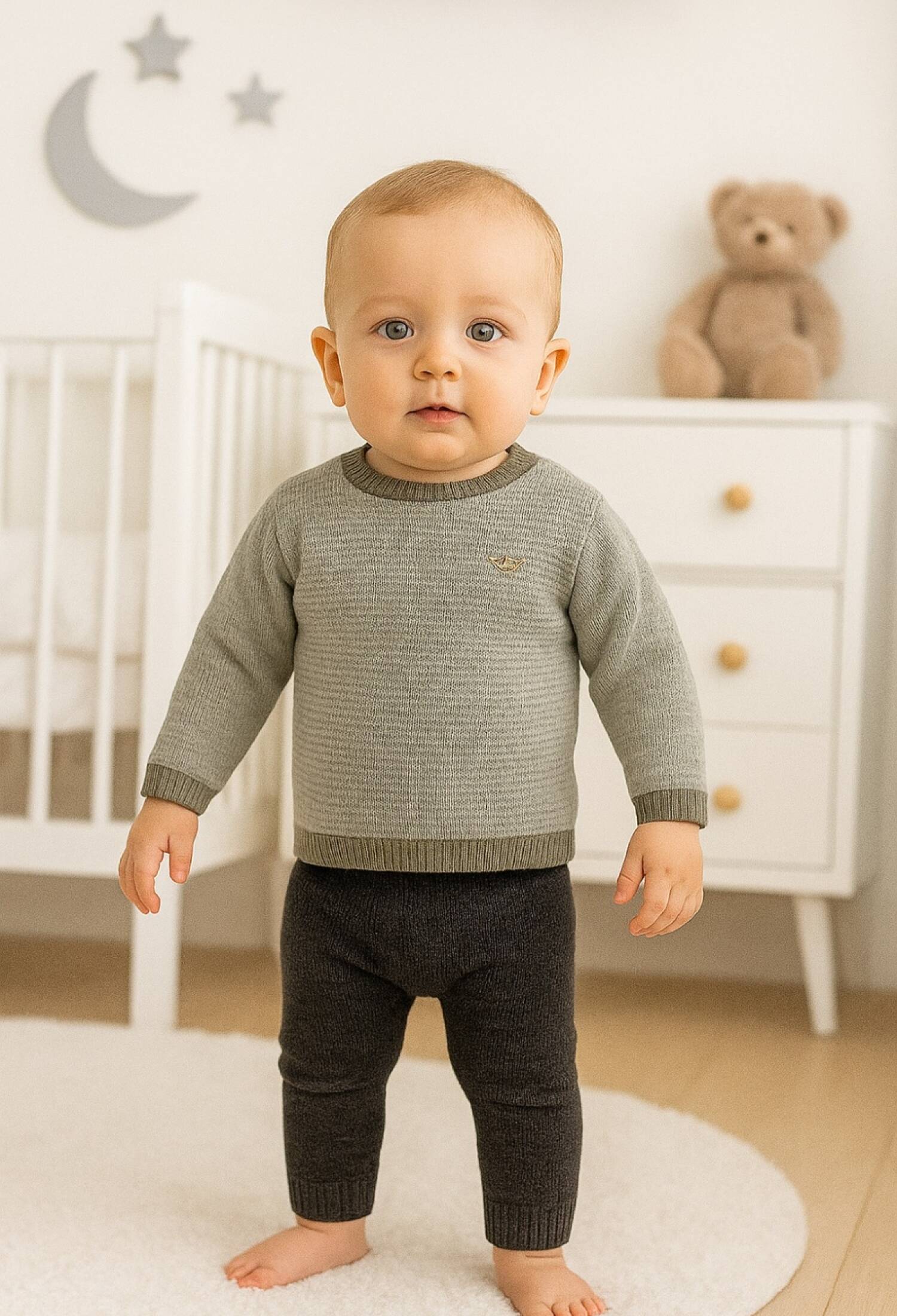 Knitted Baby Boy Set - 1013 - Brand: Has Bereket - Kids & Bby Clothes From Peralane Kids Turkey