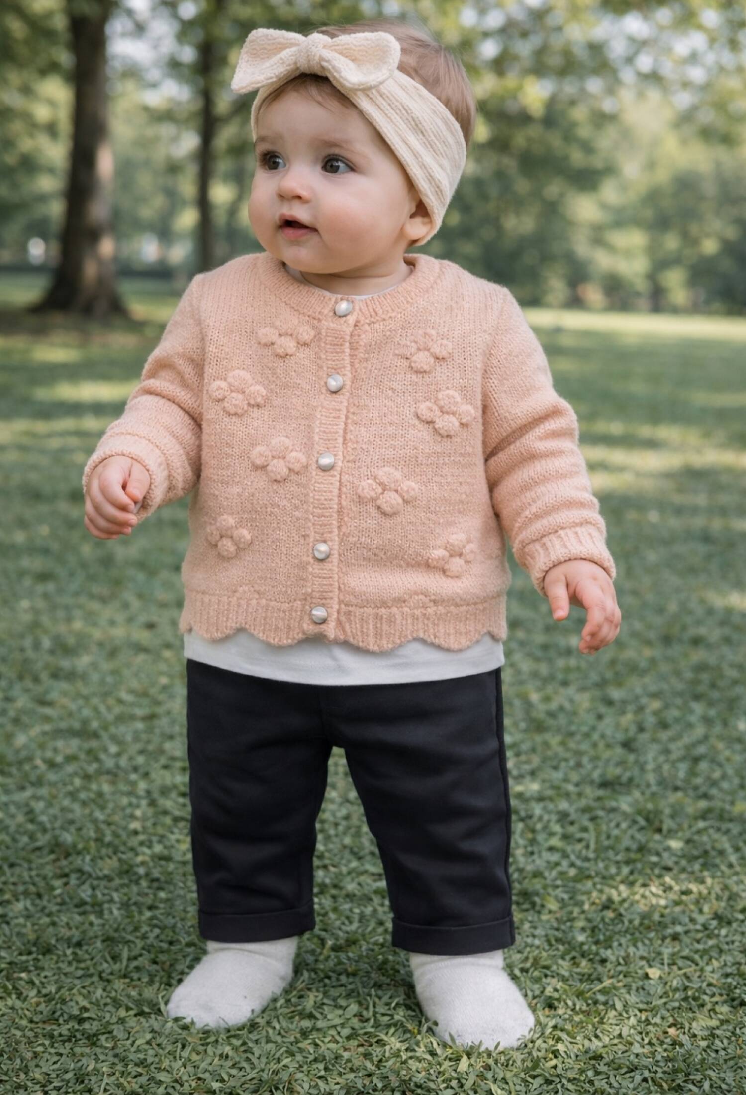 Baby Girl Set of 3 - 1041 - Brand: Has Bereket - Kids & Bby Clothes From Peralane Kids Turkey