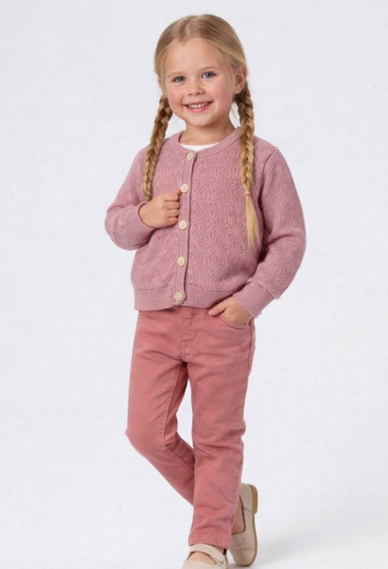 Girls' 3-Piece Set - 1042 - Brand: Has Bereket - Kids & Bby Clothes From Peralane Kids Turkey