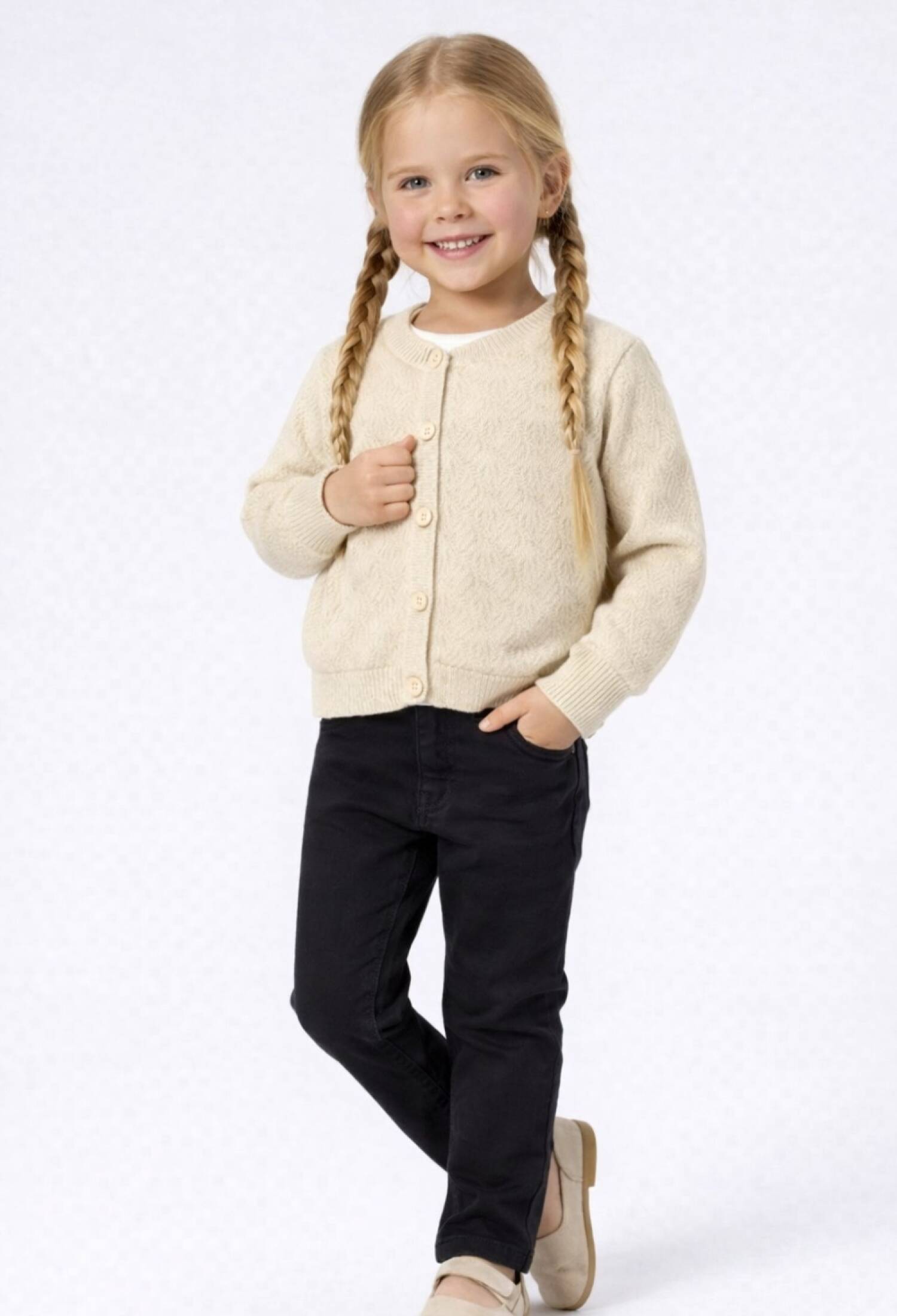 Girls' 3-Piece Set - 1042 - Brand: Has Bereket - Kids & Bby Clothes From Peralane Kids Turkey