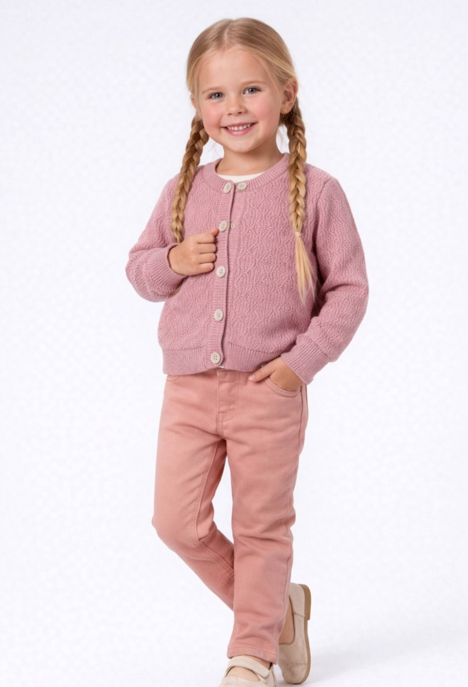 Girls' 3-Piece Set - 1042 - Brand: Has Bereket - Kids & Bby Clothes From Peralane Kids Turkey