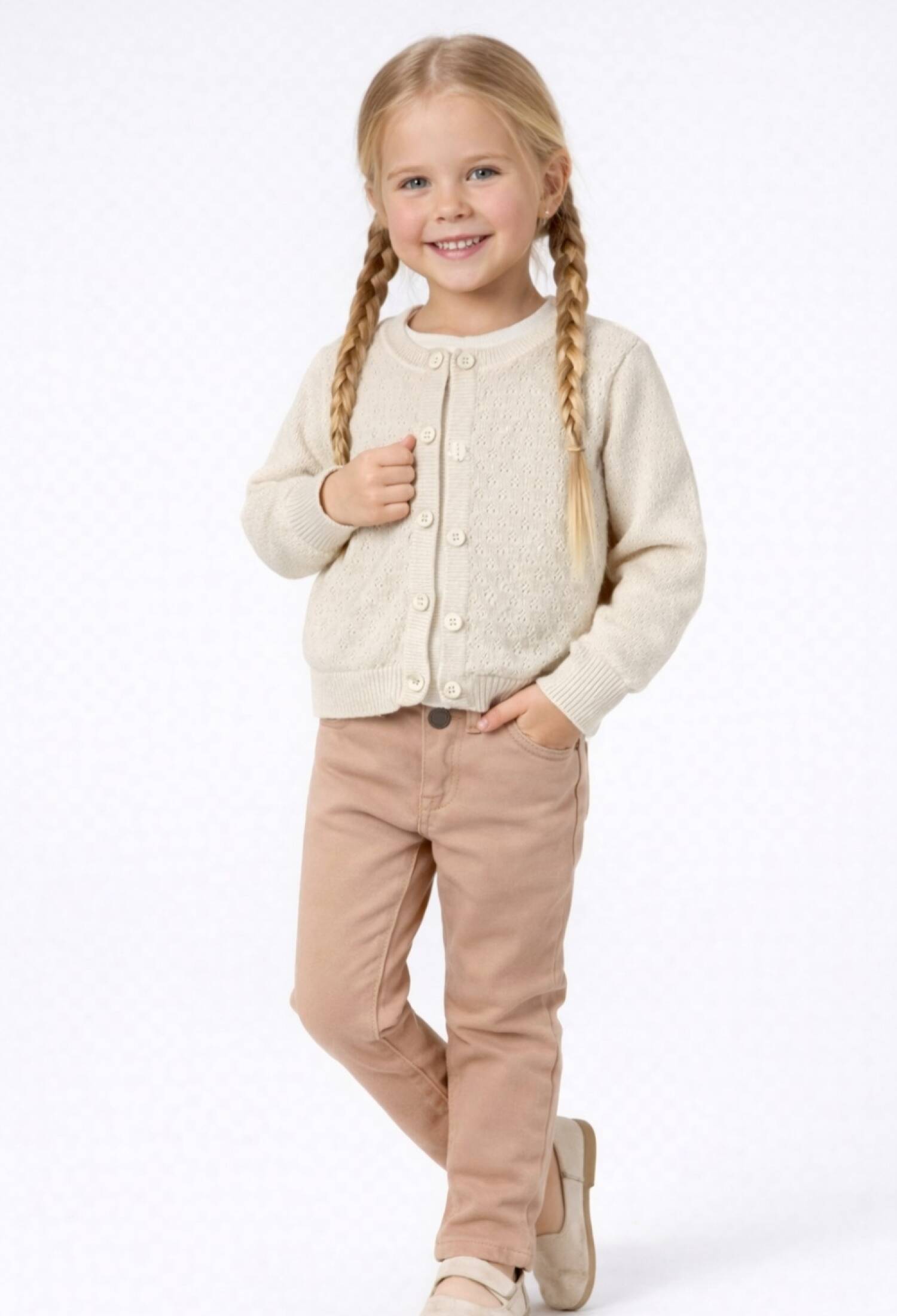 Girls' 3-Piece Set - 1043 - Brand: Has Bereket - Kids & Bby Clothes From Peralane Kids Turkey