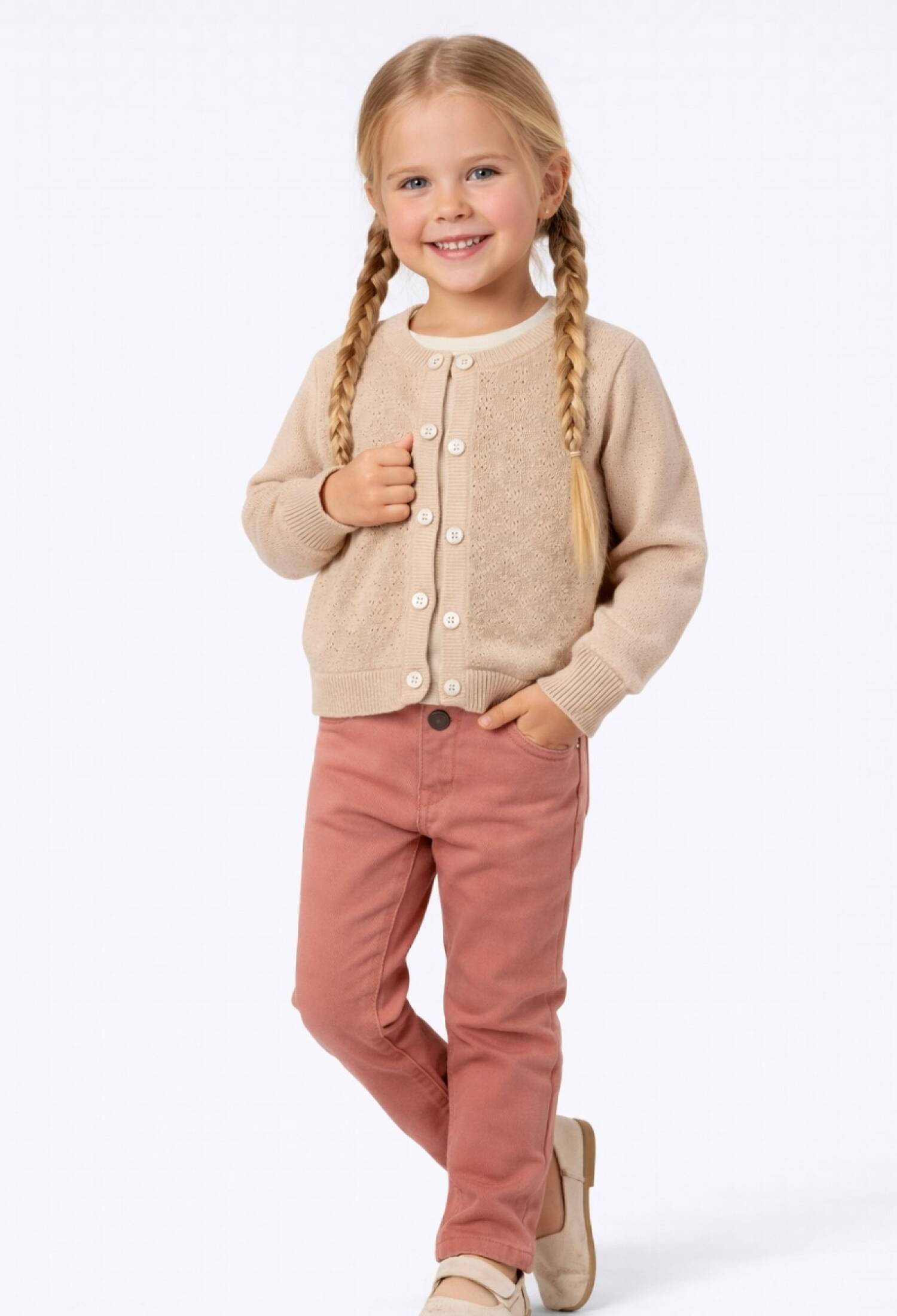 Girls' 3-Piece Set - 1043 - Brand: Has Bereket - Kids & Bby Clothes From Peralane Kids Turkey