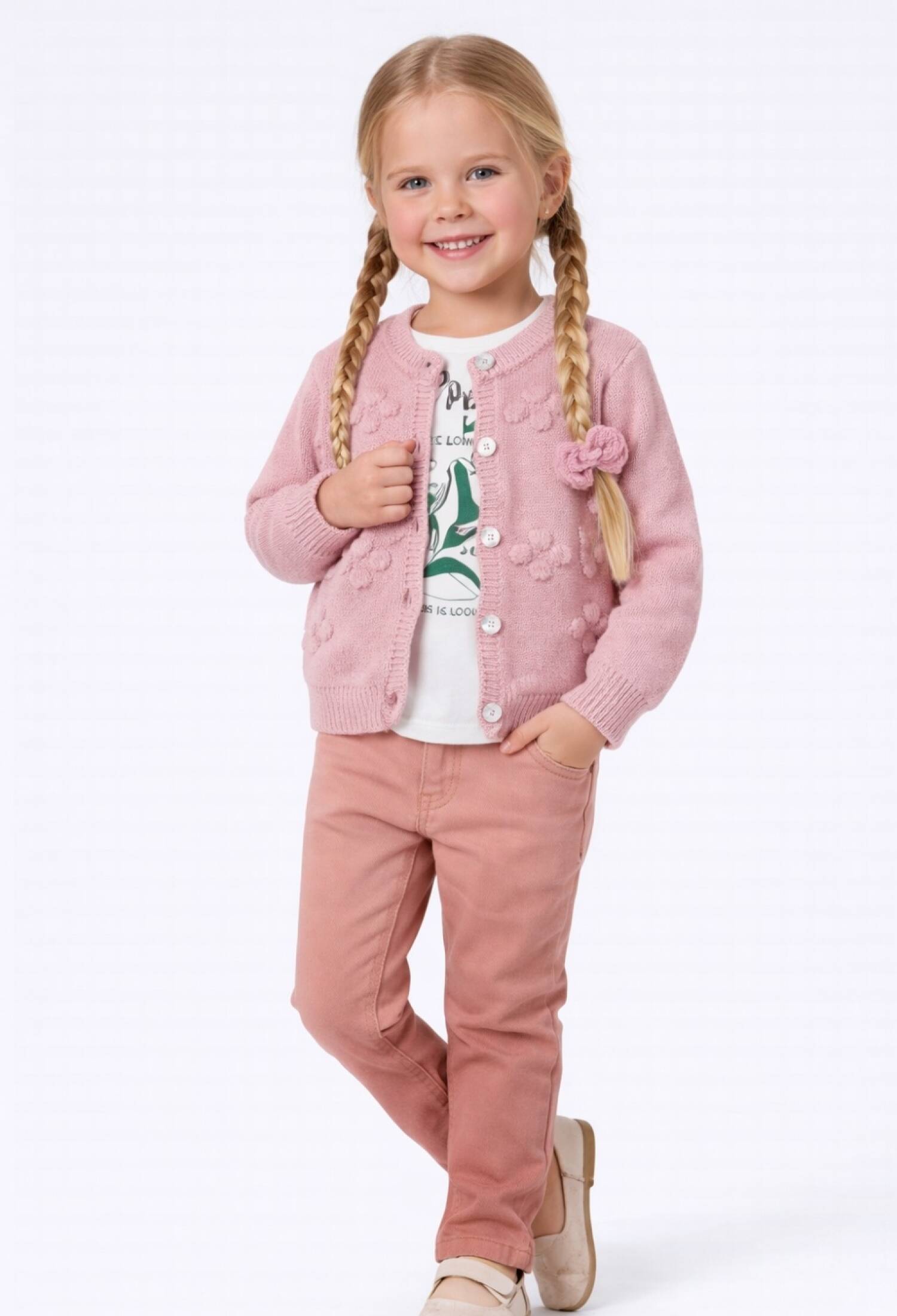 Baby Girl Set of 3 - 1044 - Brand: Has Bereket - Kids & Bby Clothes From Peralane Kids Turkey