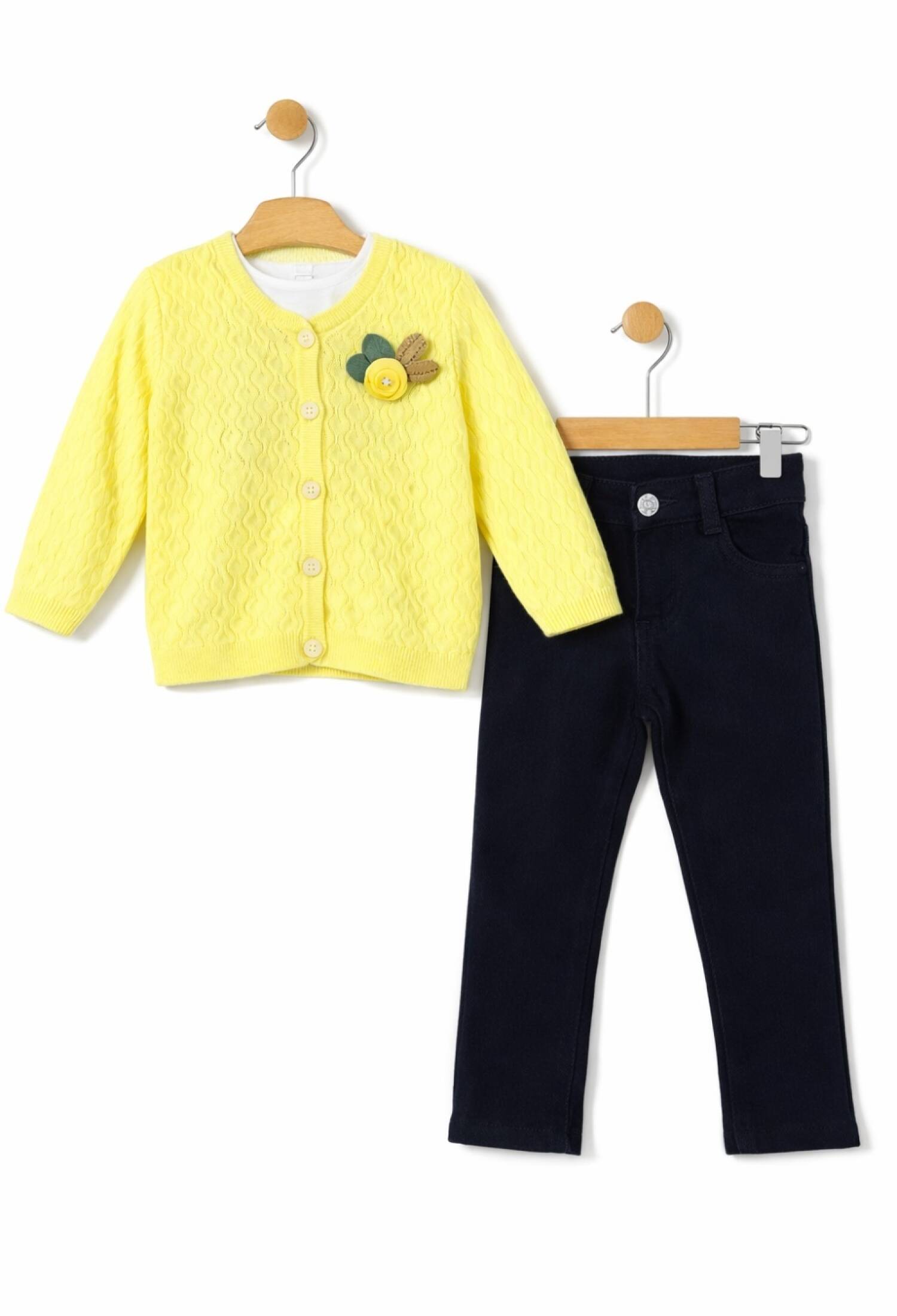 Girls' Two-Piece Set - 1047 - Brand: Has Bereket - Kids & Bby Clothes From Peralane Kids Turkey