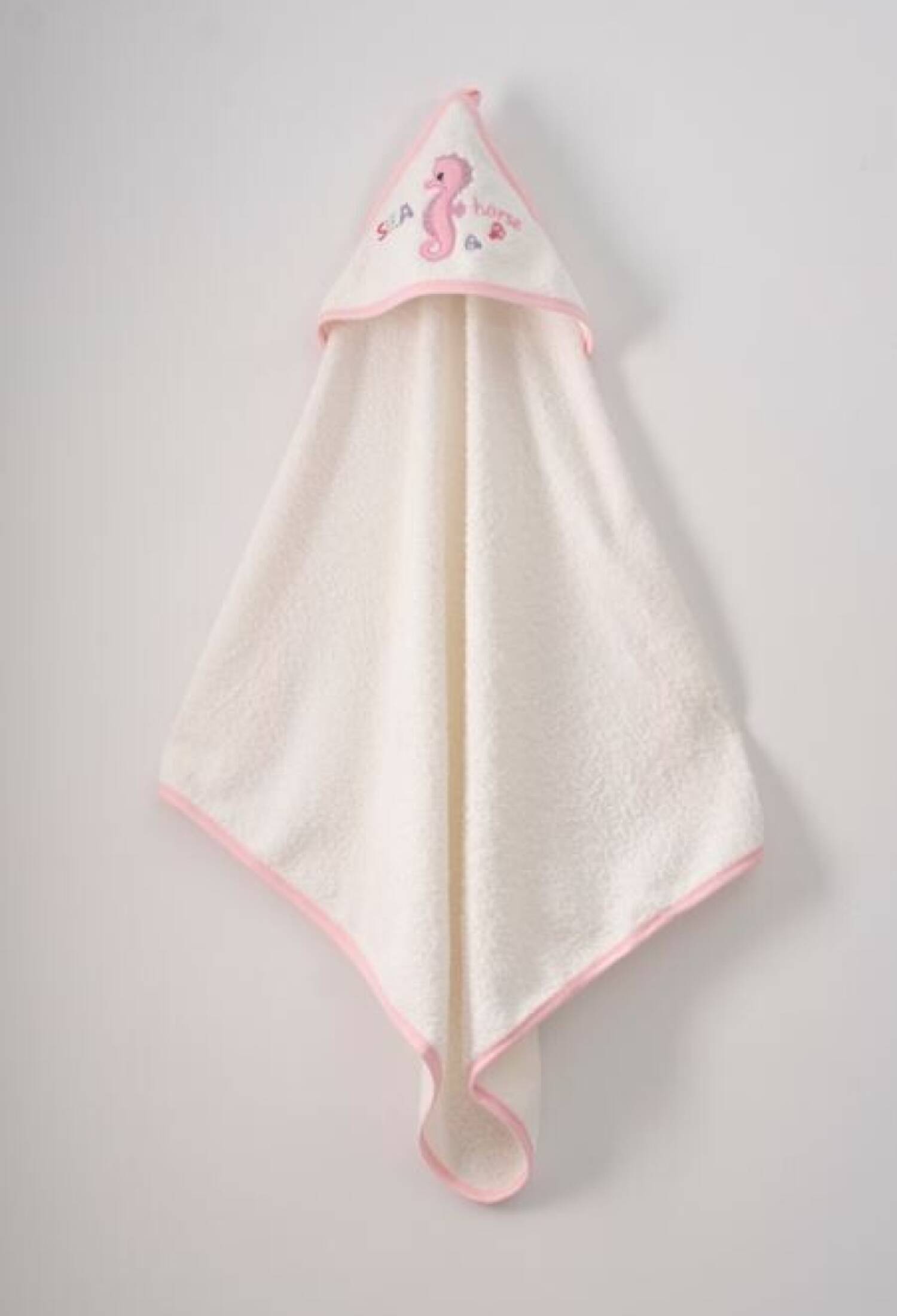 75x80 Baby Bath Towel Ramel Kids 1072-304 Cream